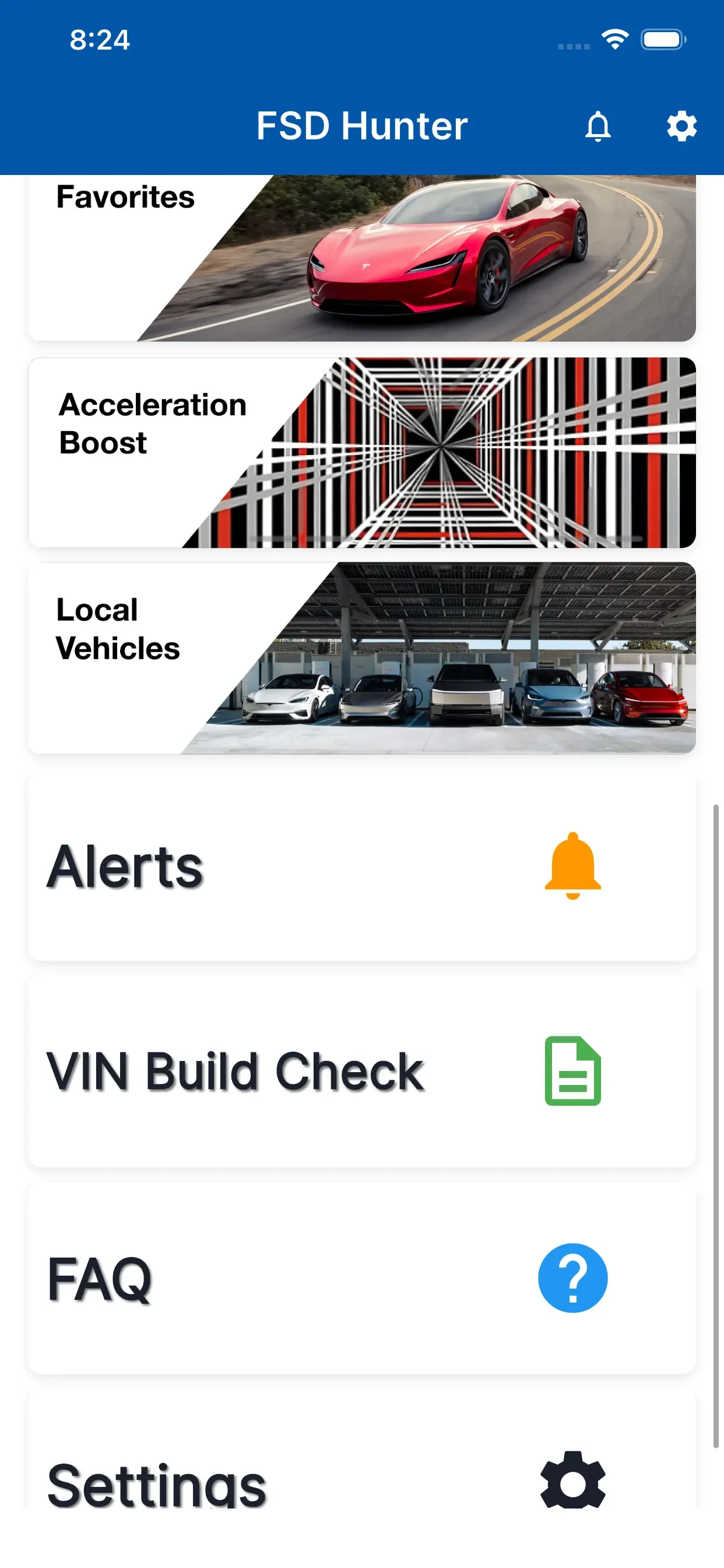 FSD Hunter app store screenshot 2 — Shopping (iOS)