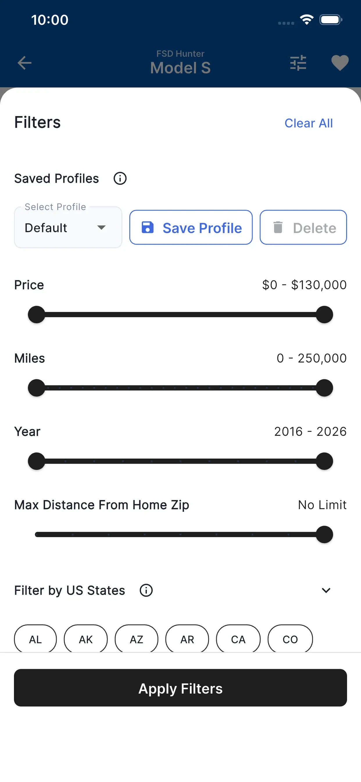 FSD Hunter app store screenshot 4 — Shopping (iOS)