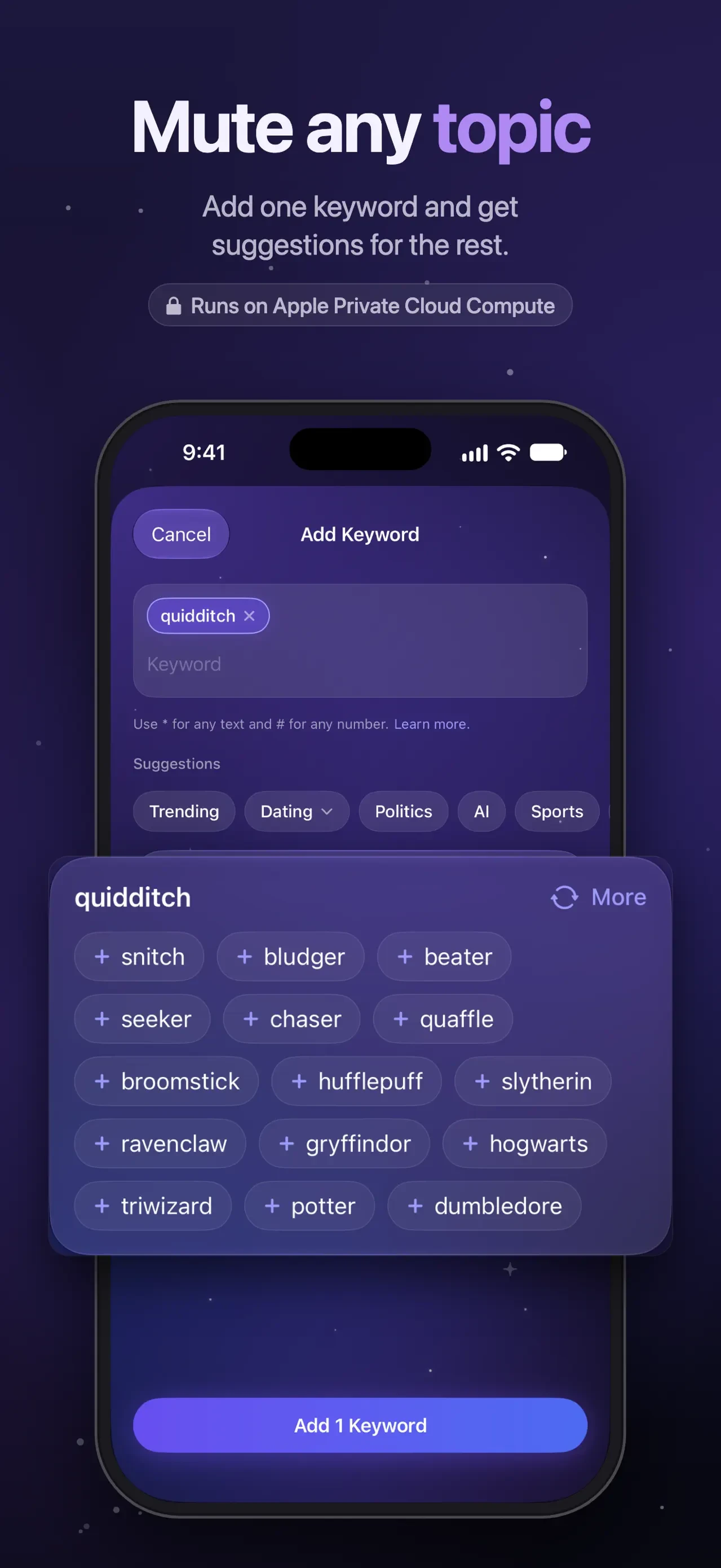 Protego for Reddit app store screenshot 4 — Unknown (iOS)