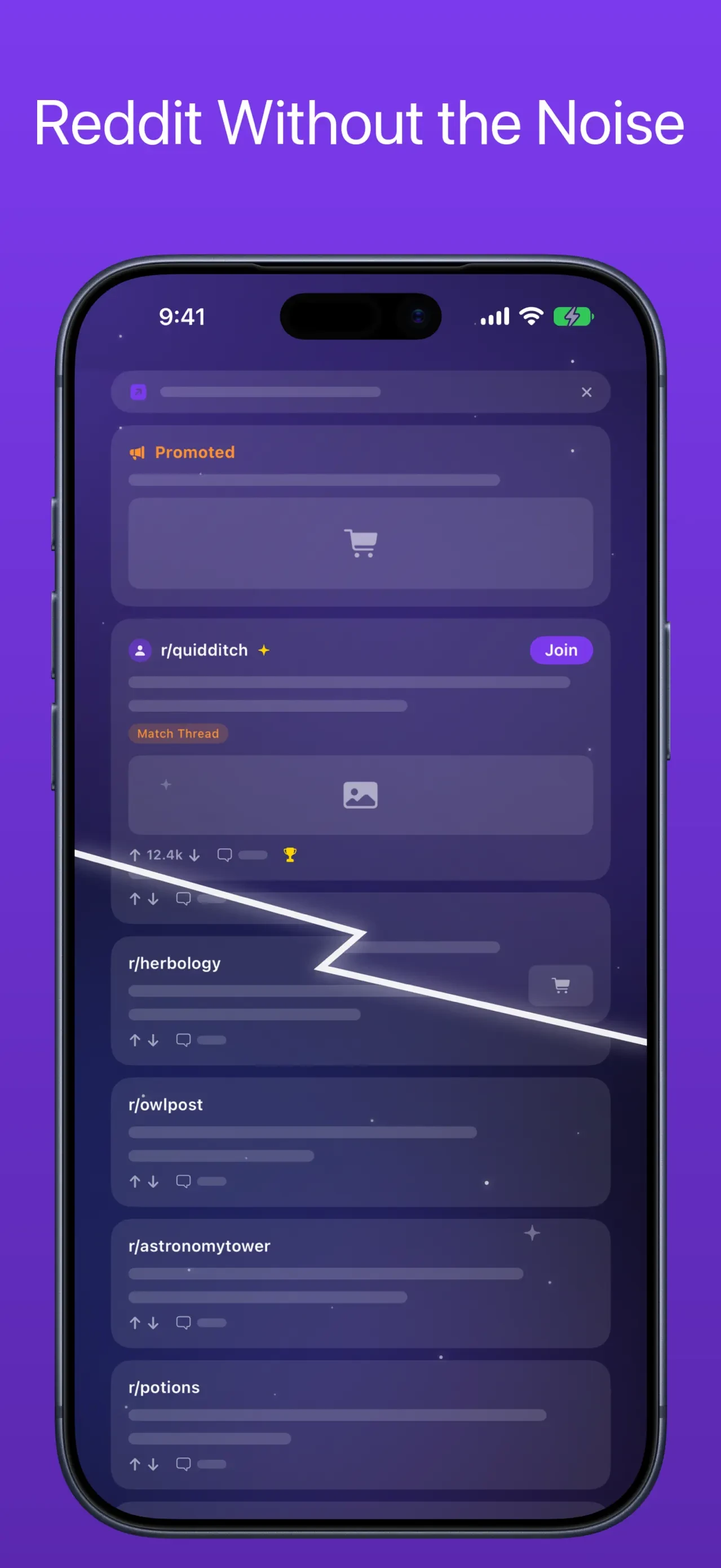 Protego for Reddit app store screenshot 1 — Unknown (iOS)