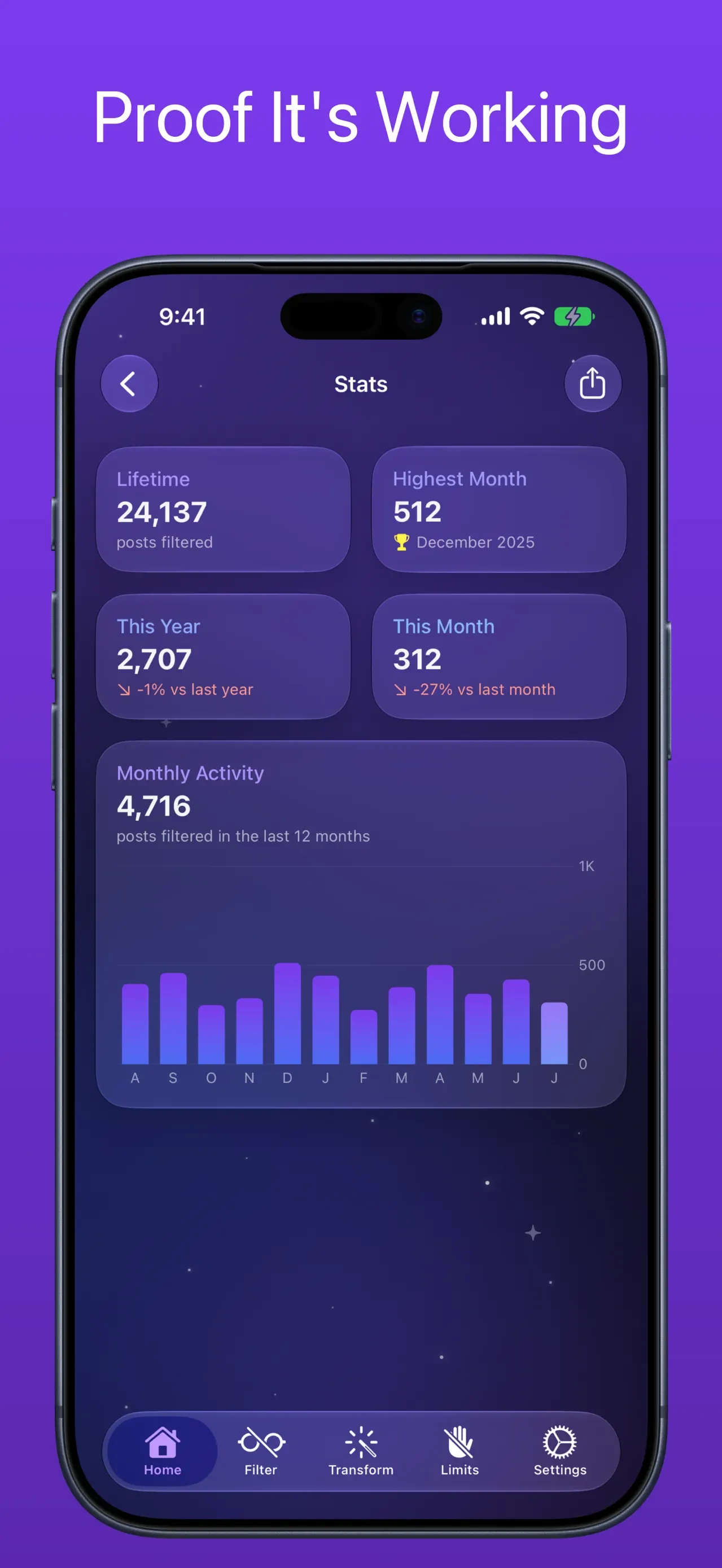 Protego for Reddit app store screenshot 8 — Unknown (iOS)