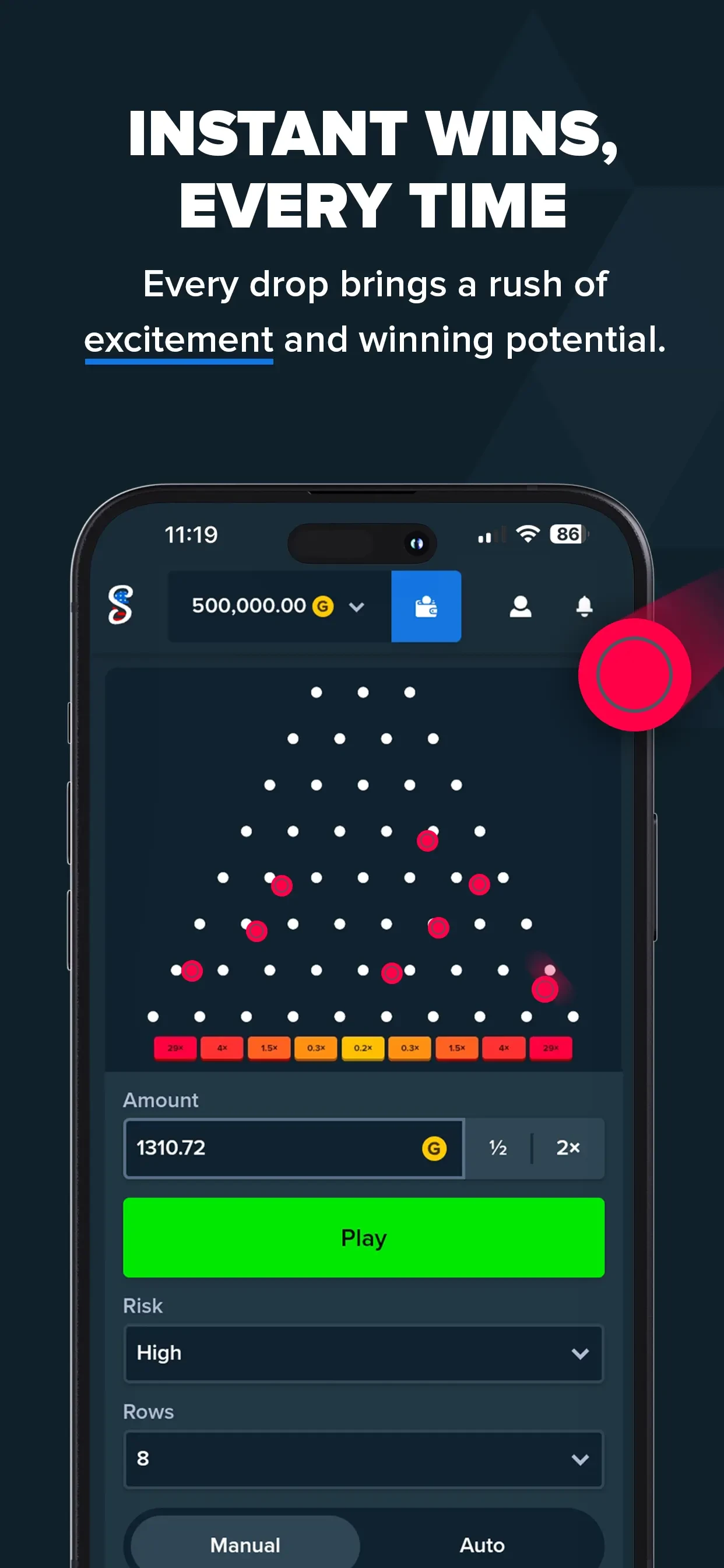 Stake US - Casino & Slots app store screenshot 5 — Games (iOS)