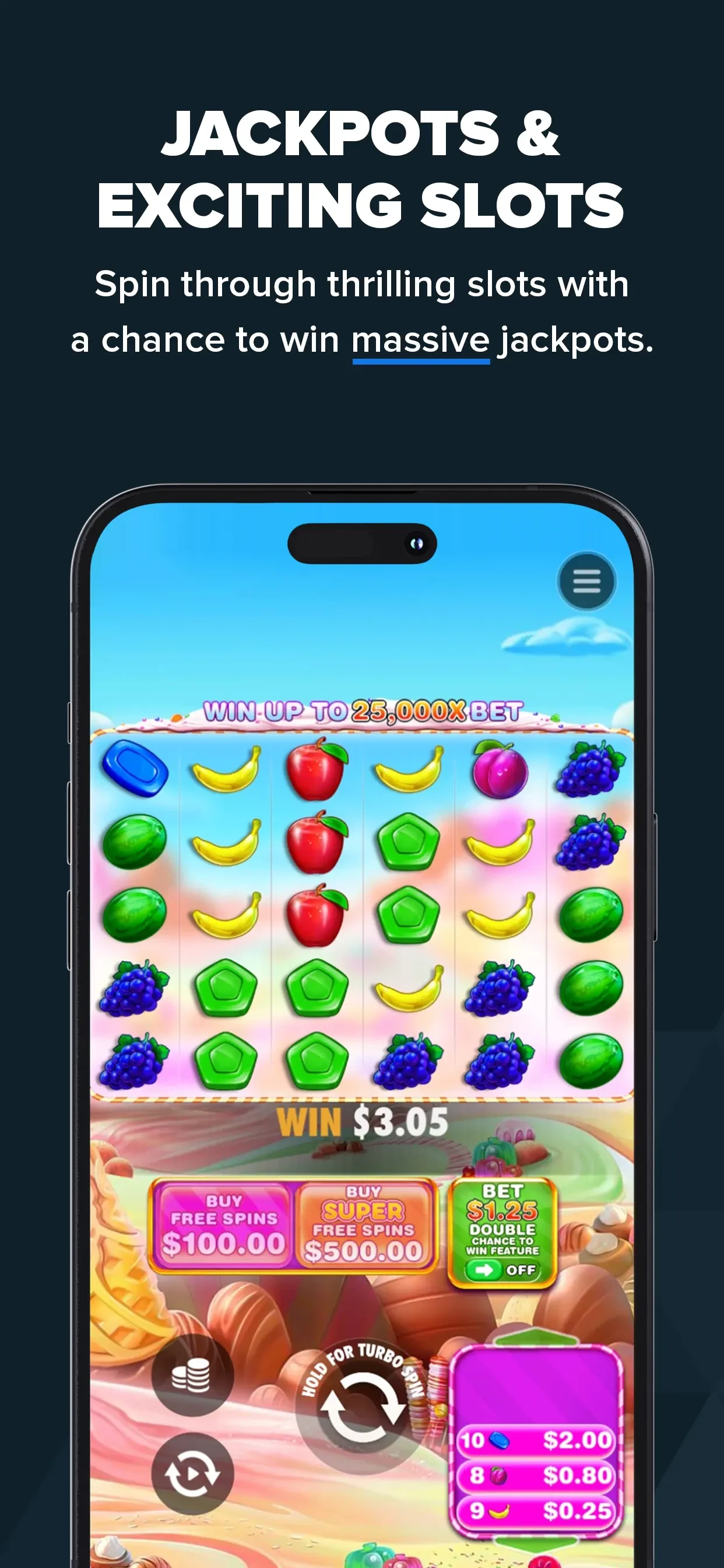 Stake US - Casino & Slots app store screenshot 7 — Games (iOS)