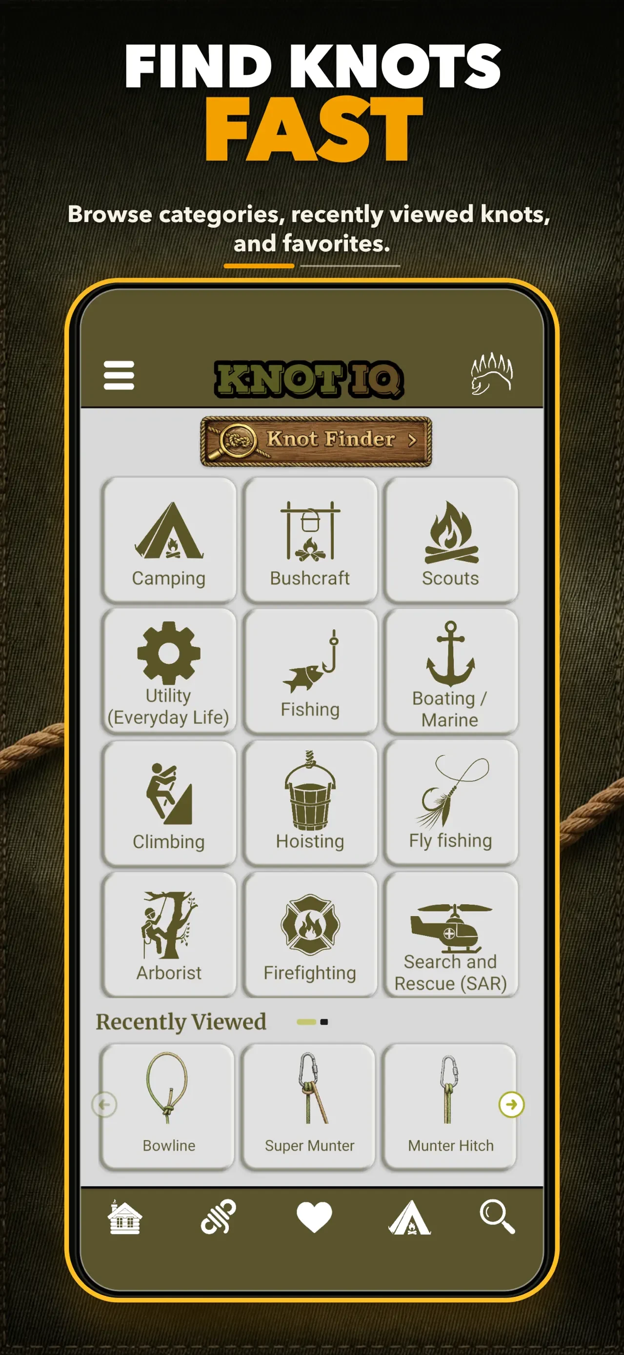 Knot IQ: 3D Knot Tying app store screenshot 10 — Reference (iOS)