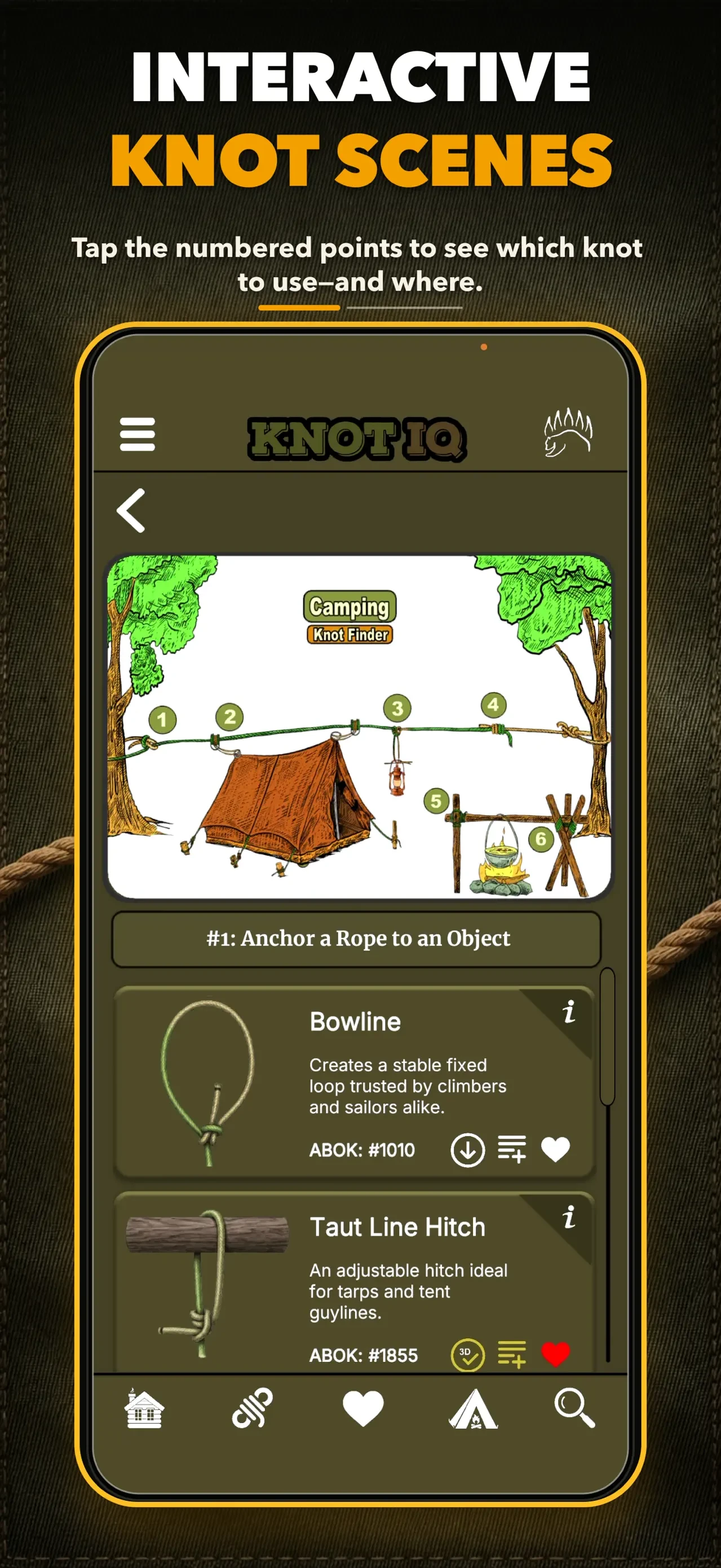 Knot IQ: 3D Knot Tying app store screenshot 6 — Reference (iOS)