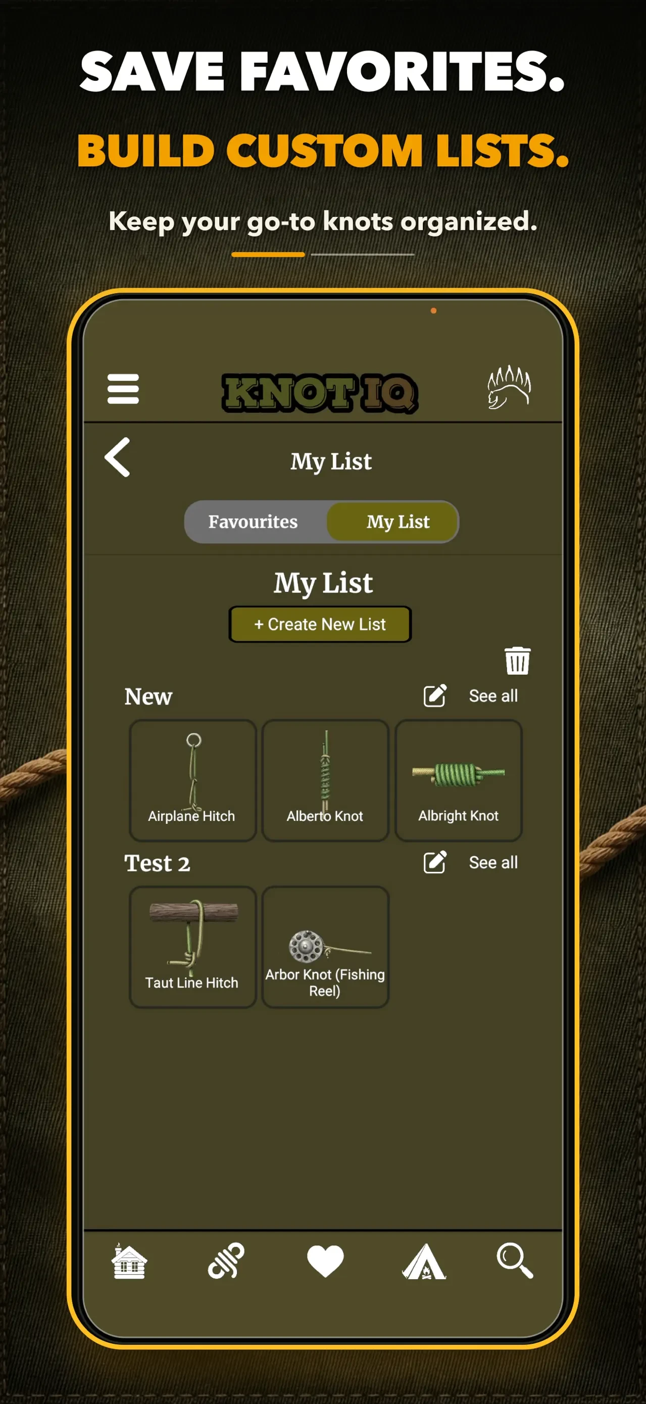Knot IQ: 3D Knot Tying app store screenshot 8 — Reference (iOS)