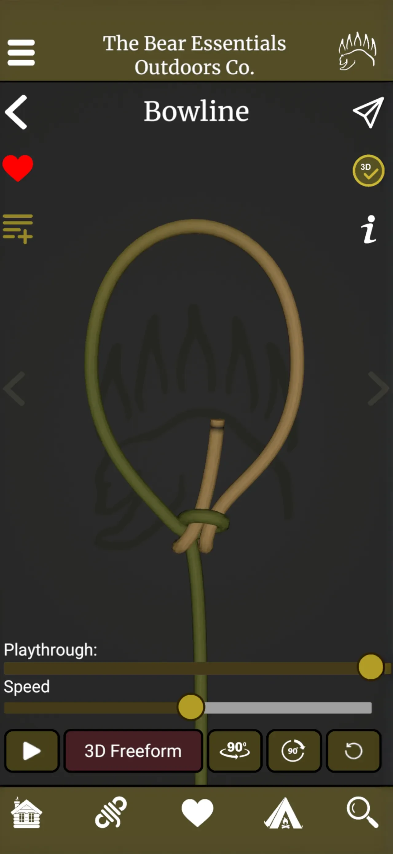 Knot IQ - The Bear Essentials app store screenshot 1 — Reference (iOS)