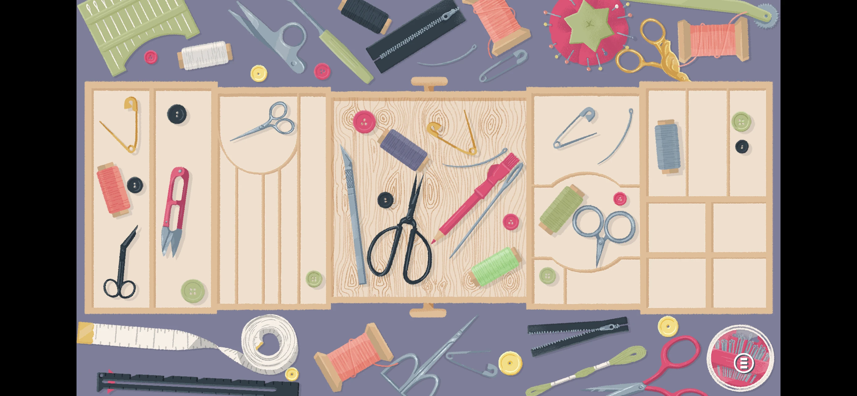 A Little to the Left: Drawers app store screenshot 3 — Games (iOS)