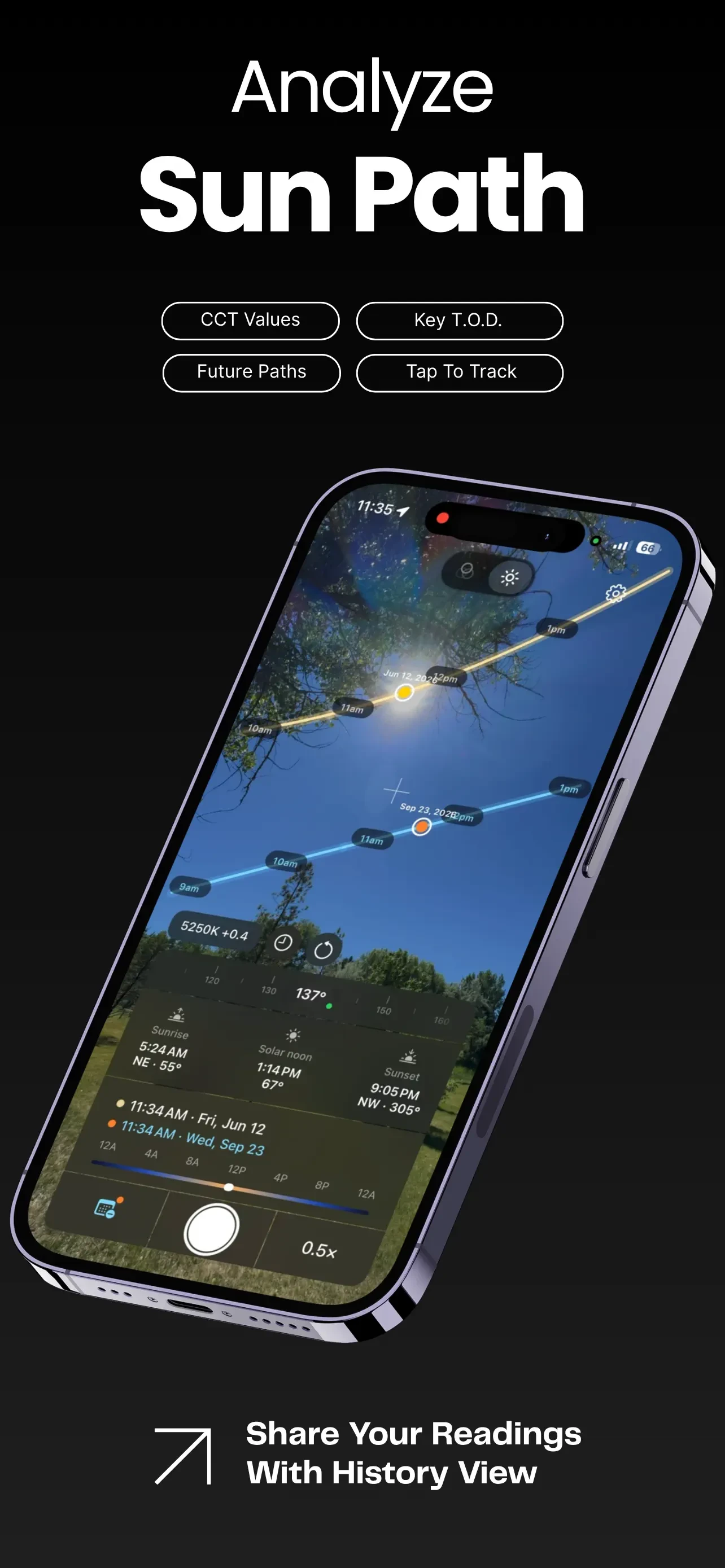 CineTemp app store screenshot 3 — Photo & Video (iOS)