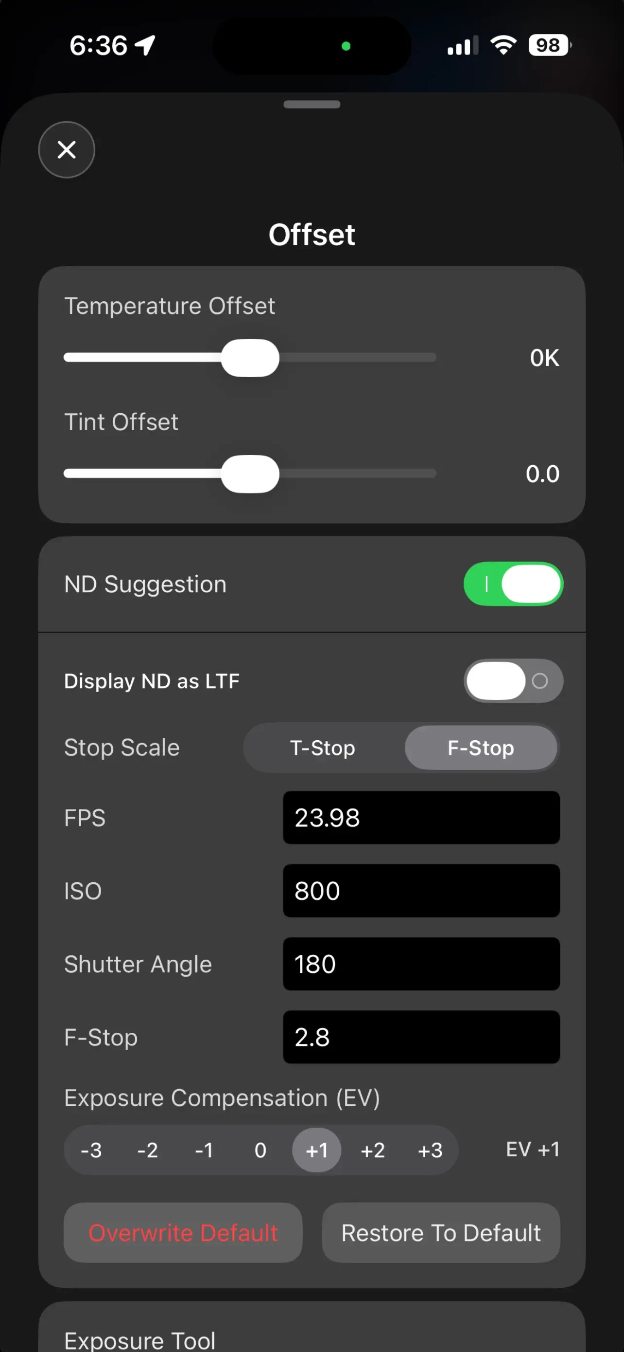 CineTemp app store screenshot 6 — Photo & Video (iOS)