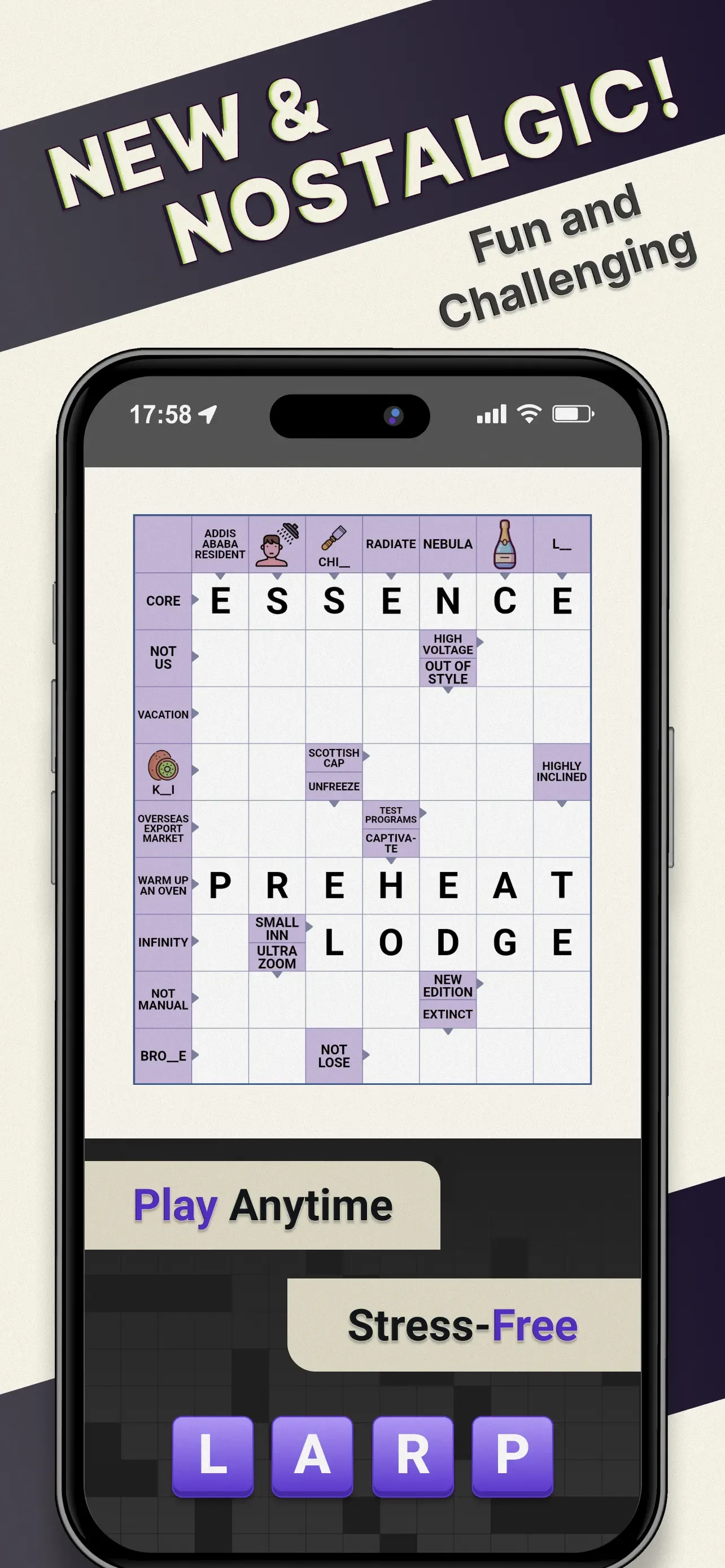 Crossword Go! app store screenshot 5 — Games (iOS)