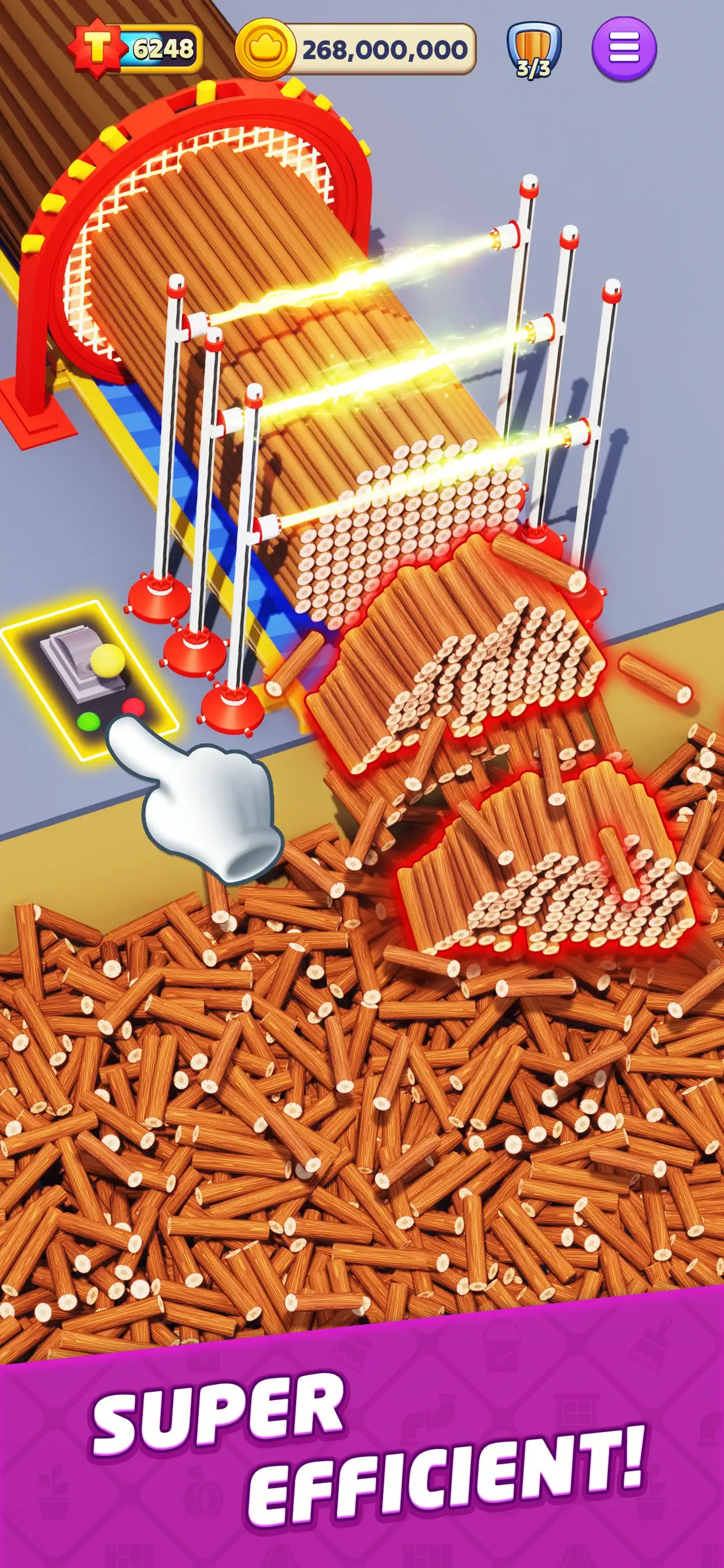 Top Tycoon: Coin Theme Empire app store screenshot 1 — Games (iOS)