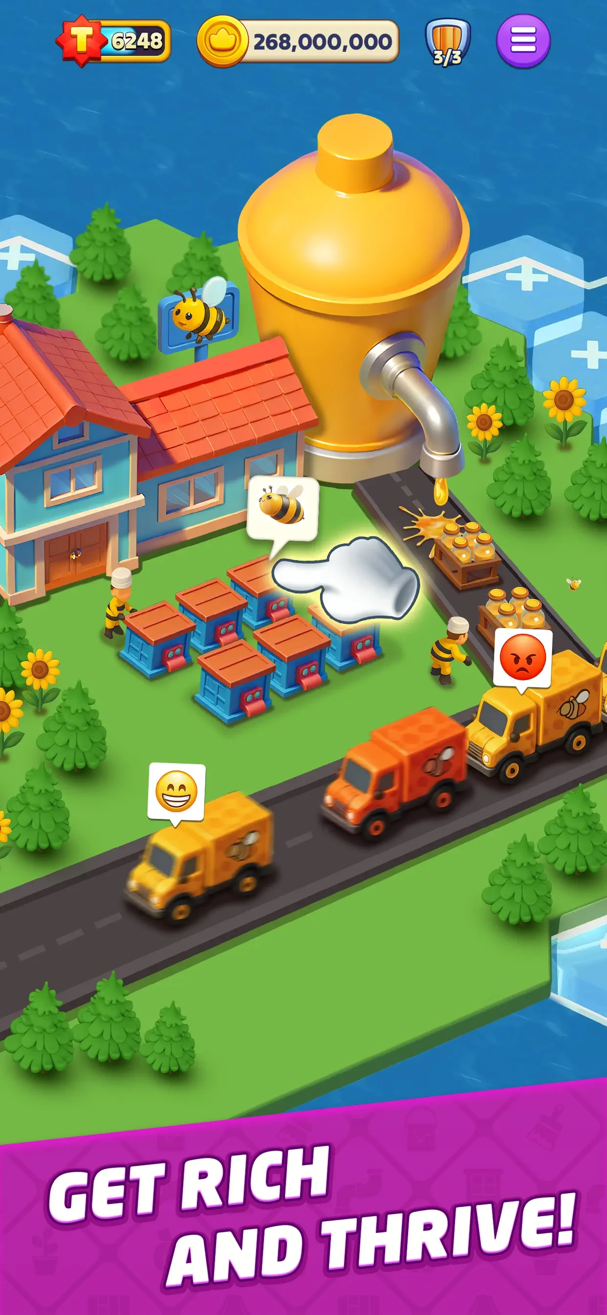 Top Tycoon: Coin Theme Empire app store screenshot 9 — Games (iOS)