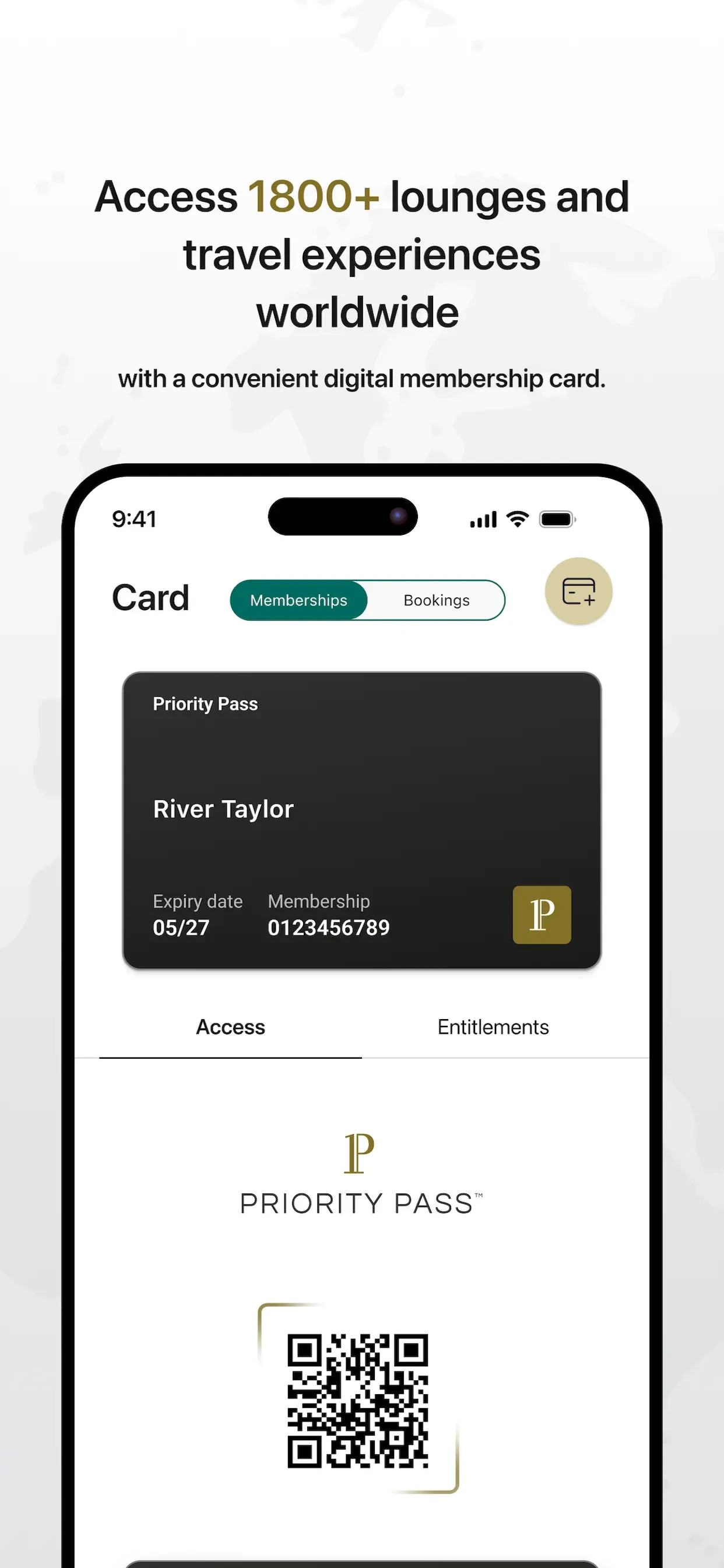Priority Pass+ app store screenshot 4 — Unknown (iOS)