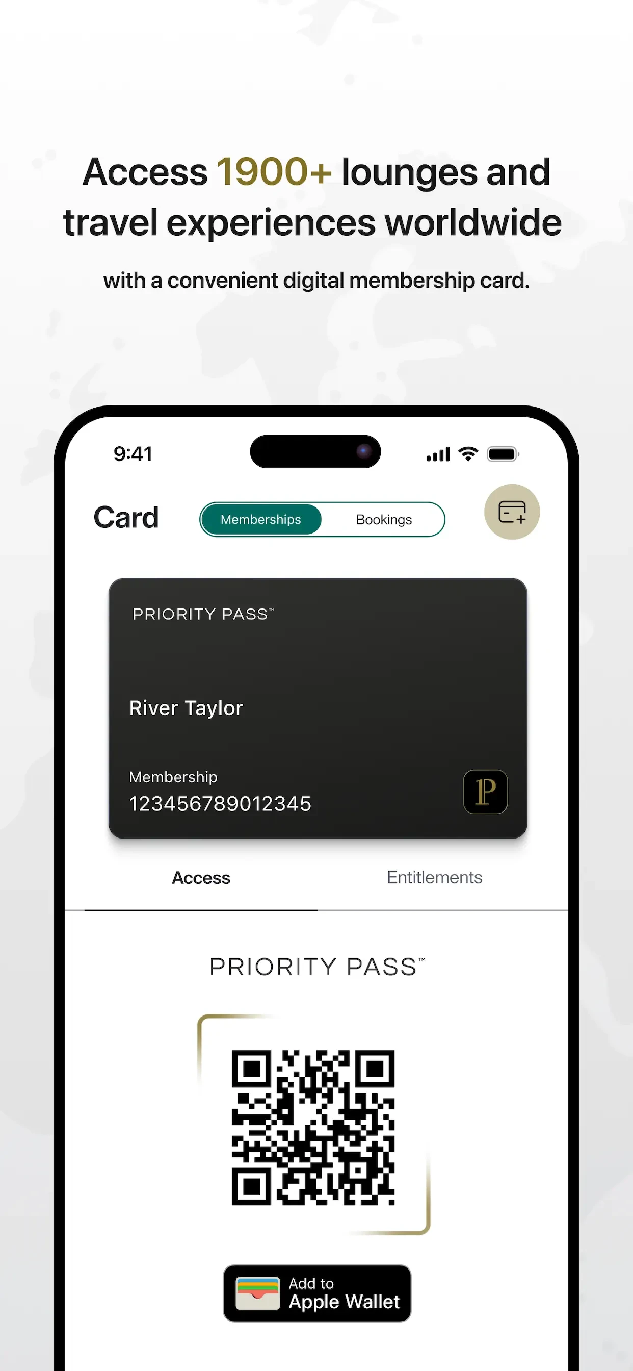 Priority Pass+ app store screenshot 4 — Unknown (iOS)