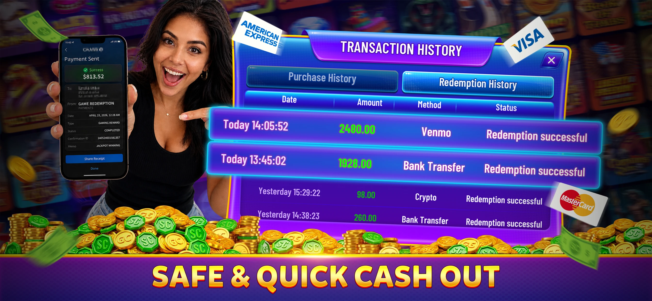 Jackpot Go: Slots Casino app store screenshot 1 — Games (iOS)