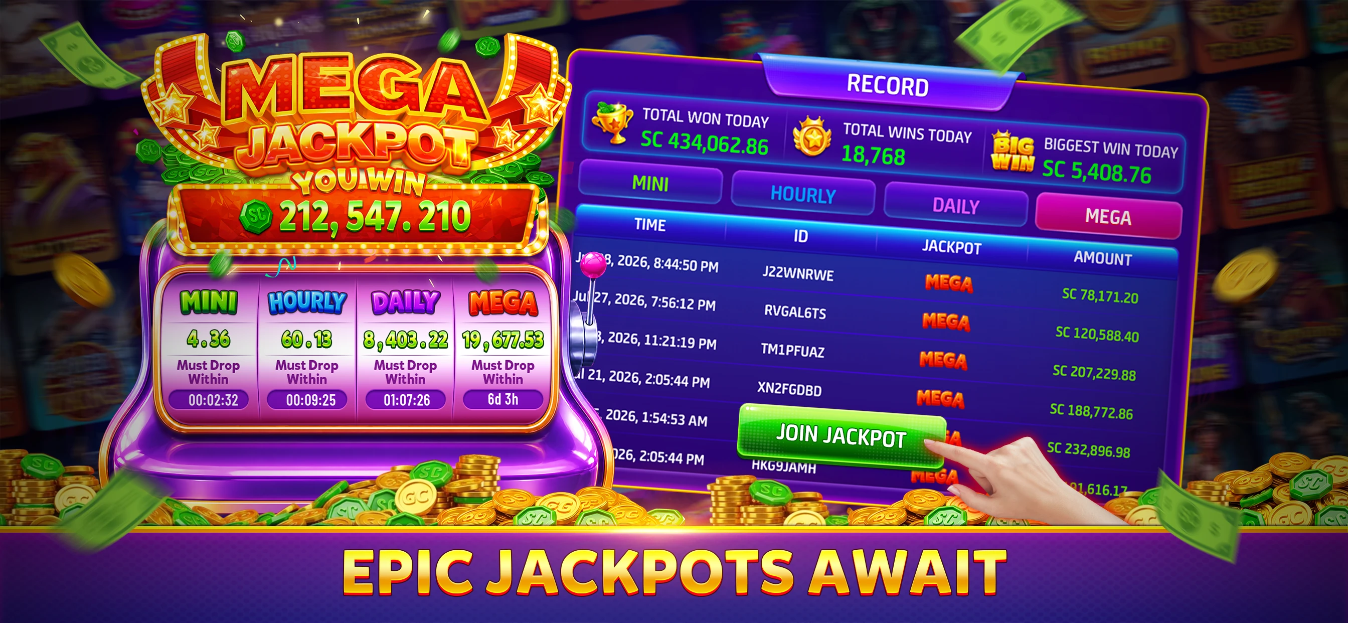 Jackpot Go: Slots Casino app store screenshot 2 — Games (iOS)