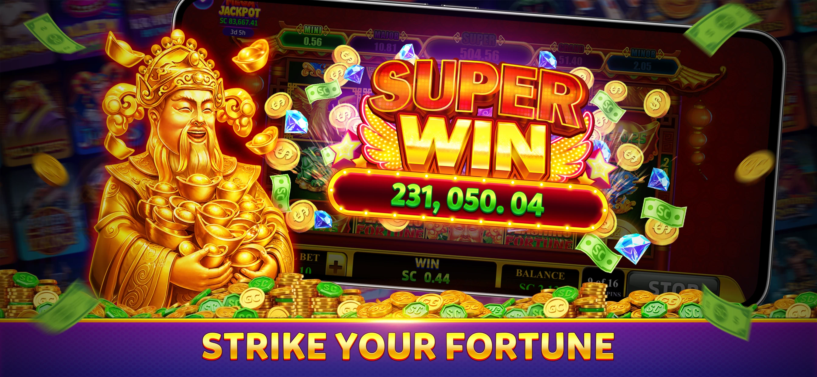 Jackpot Go: Slots Casino app store screenshot 3 — Games (iOS)