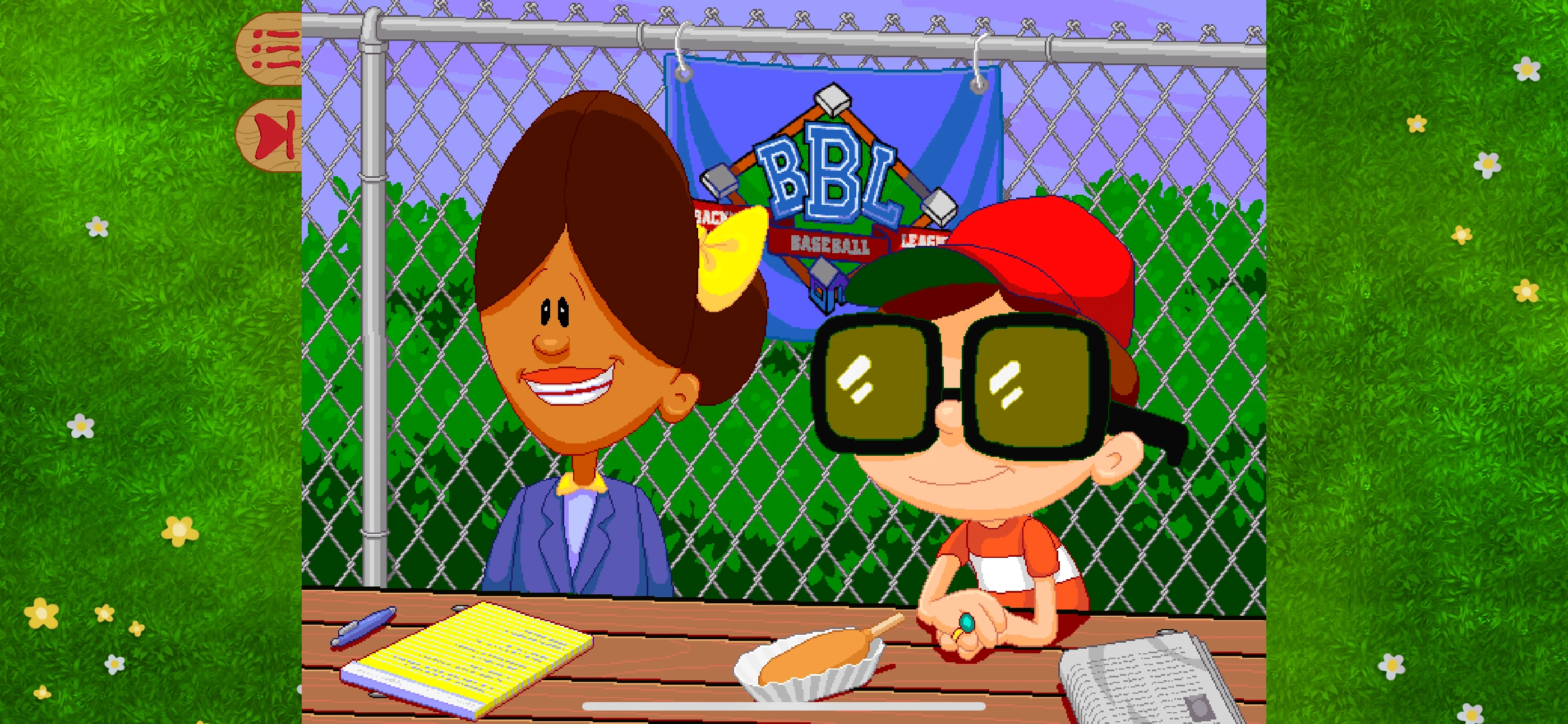 Backyard Baseball '01 app store screenshot 2 — Games (iOS)