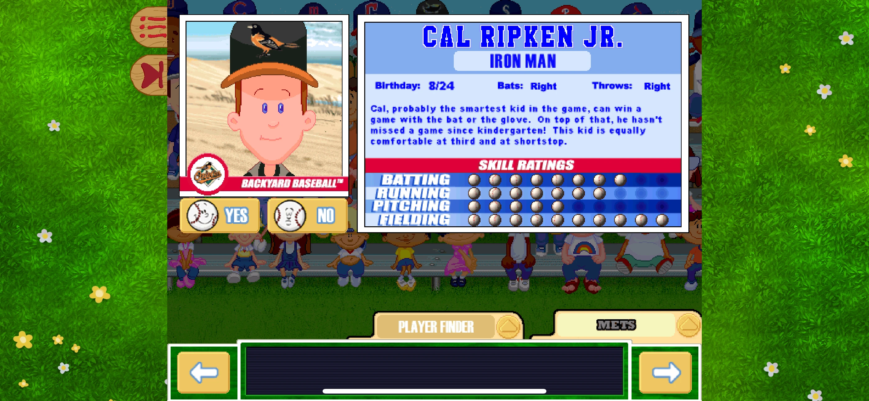 Backyard Baseball '01 app store screenshot 6 — Games (iOS)