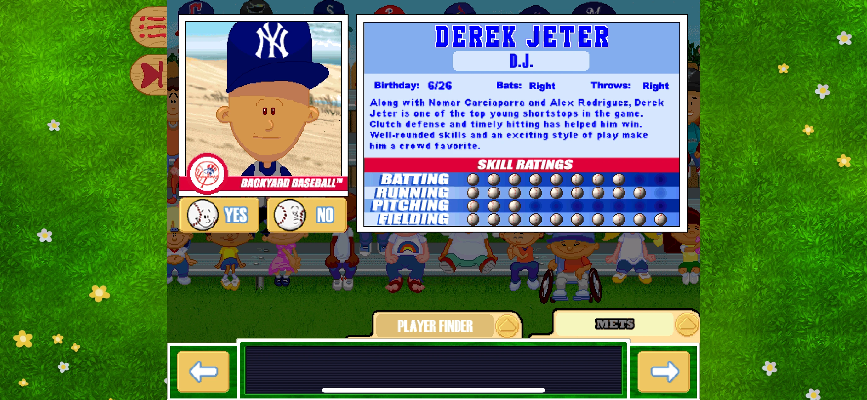 Backyard Baseball '01 app store screenshot 7 — Games (iOS)