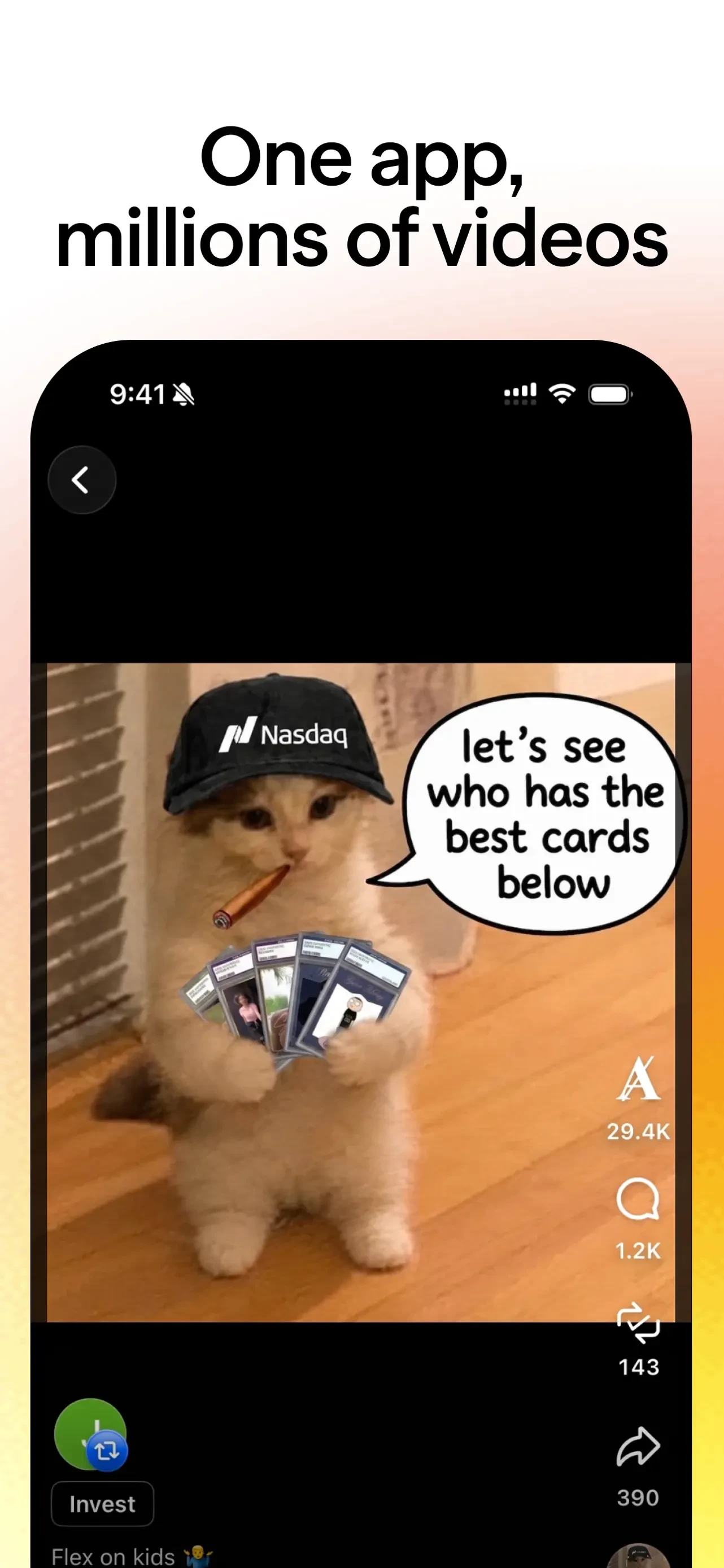 Giggles: Videos & Trends app store screenshot 1 — Unknown (iOS)