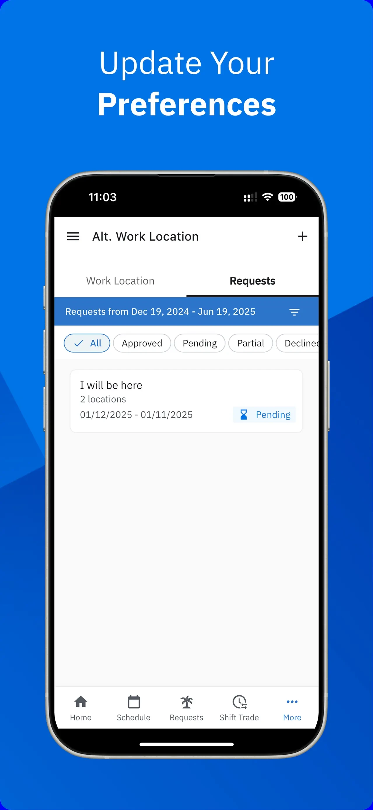 Workcloud Shift app store screenshot 6 — Unknown (iOS)
