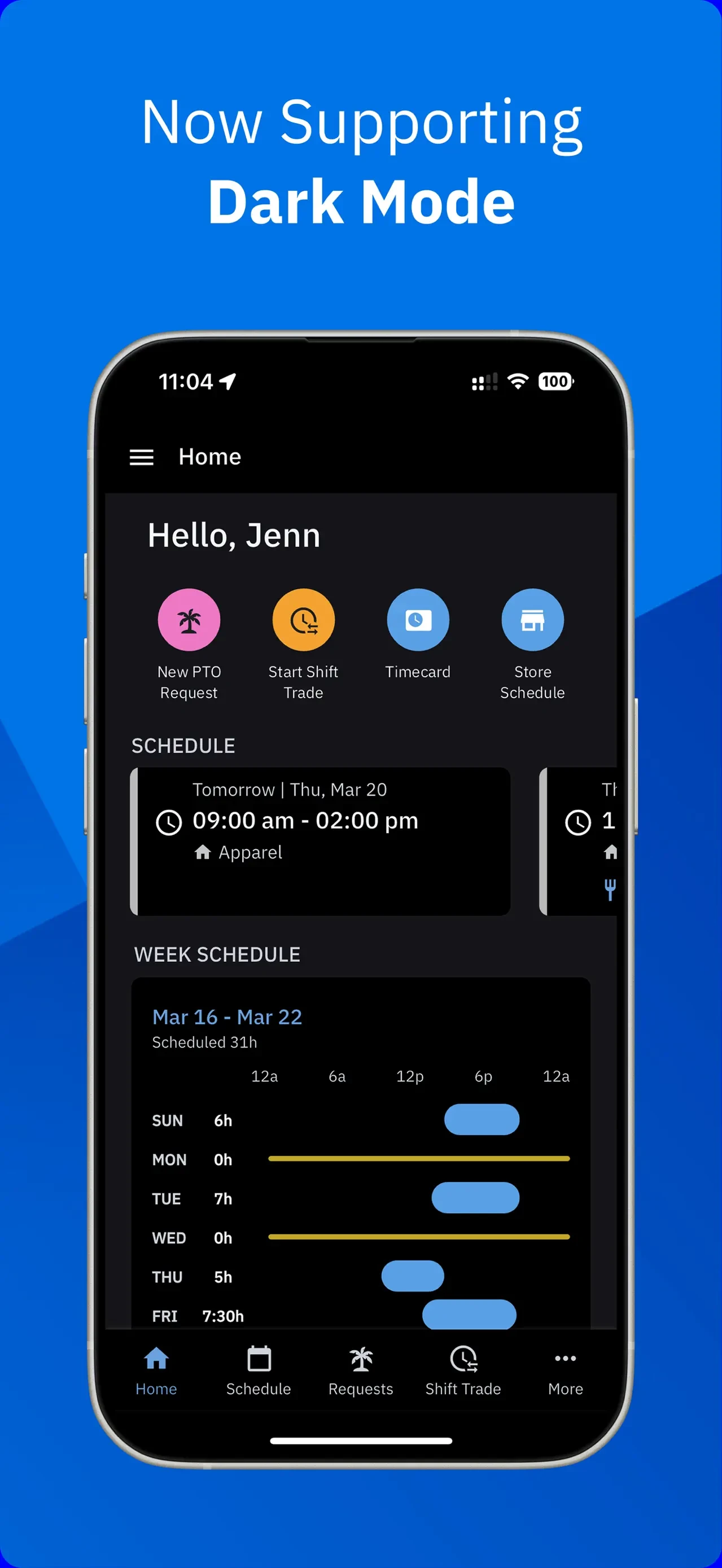 Workcloud Shift app store screenshot 9 — Unknown (iOS)