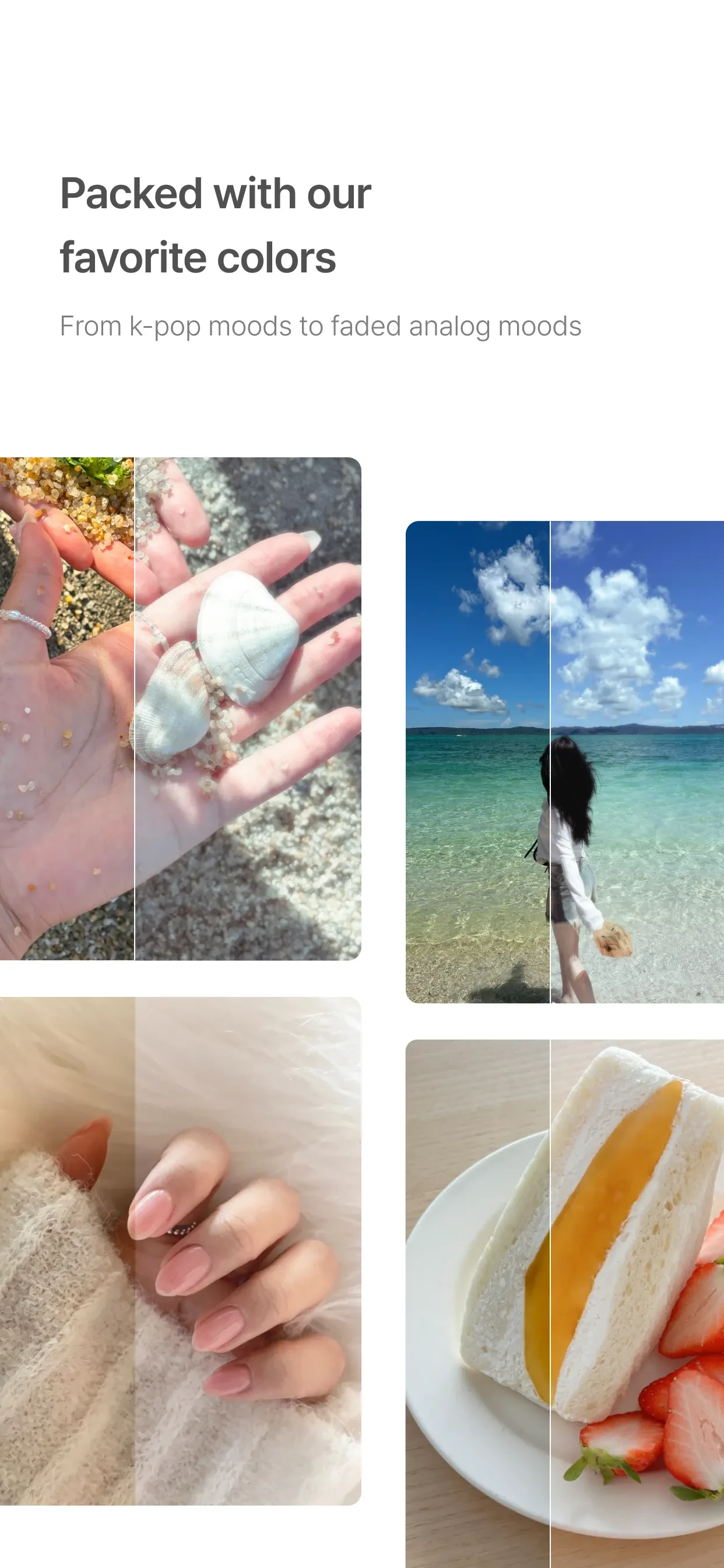 BerryFilm - Korean Style Cam app store screenshot 3 — Photo & Video (iOS)