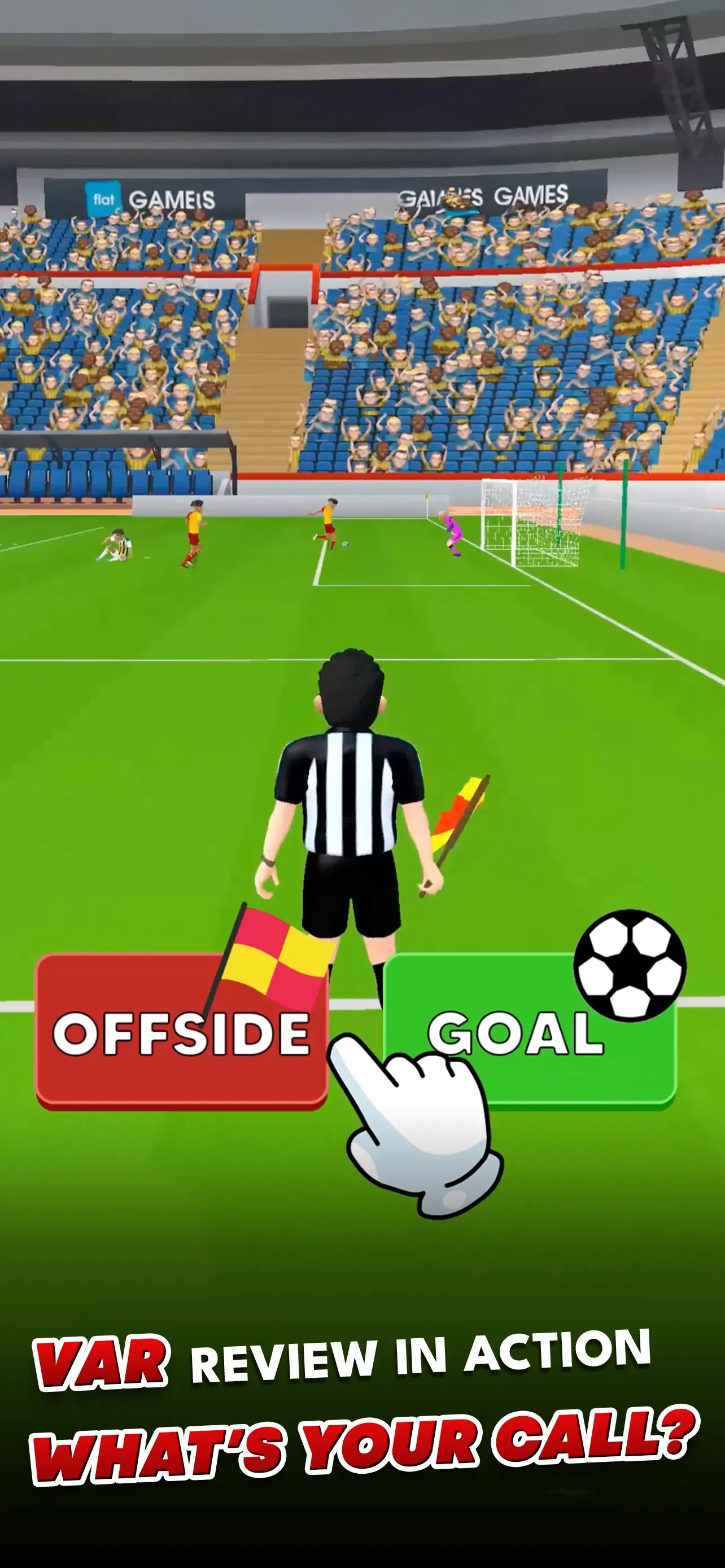 Soccer Referee Simulator 2026 app store screenshot 4 — Games (iOS)