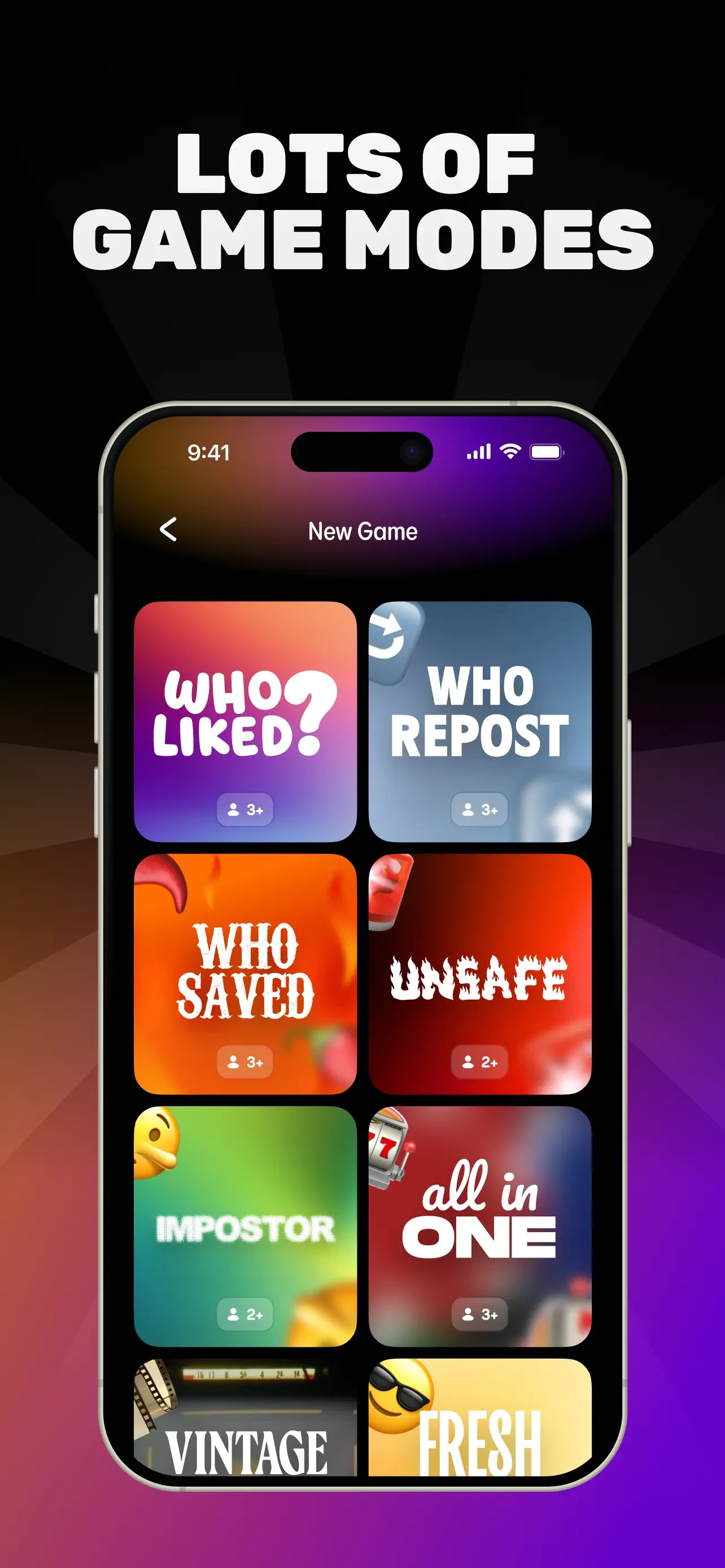 WhoLiked? - Guess Who Reposted app store screenshot 5 — Games (iOS)