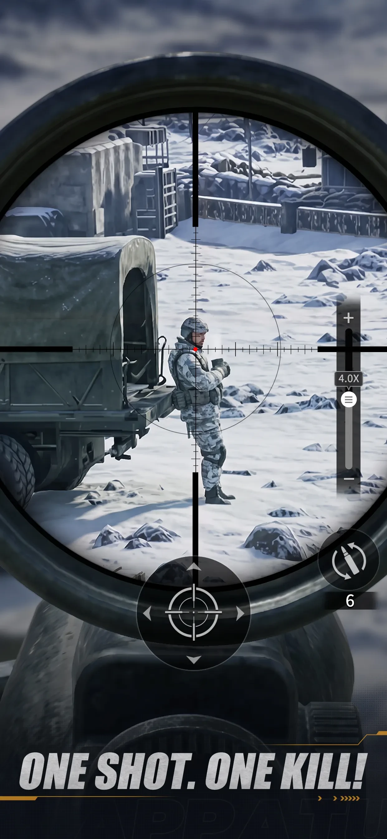 Warline: Sniper Strike app store screenshot 2 — Games (iOS)