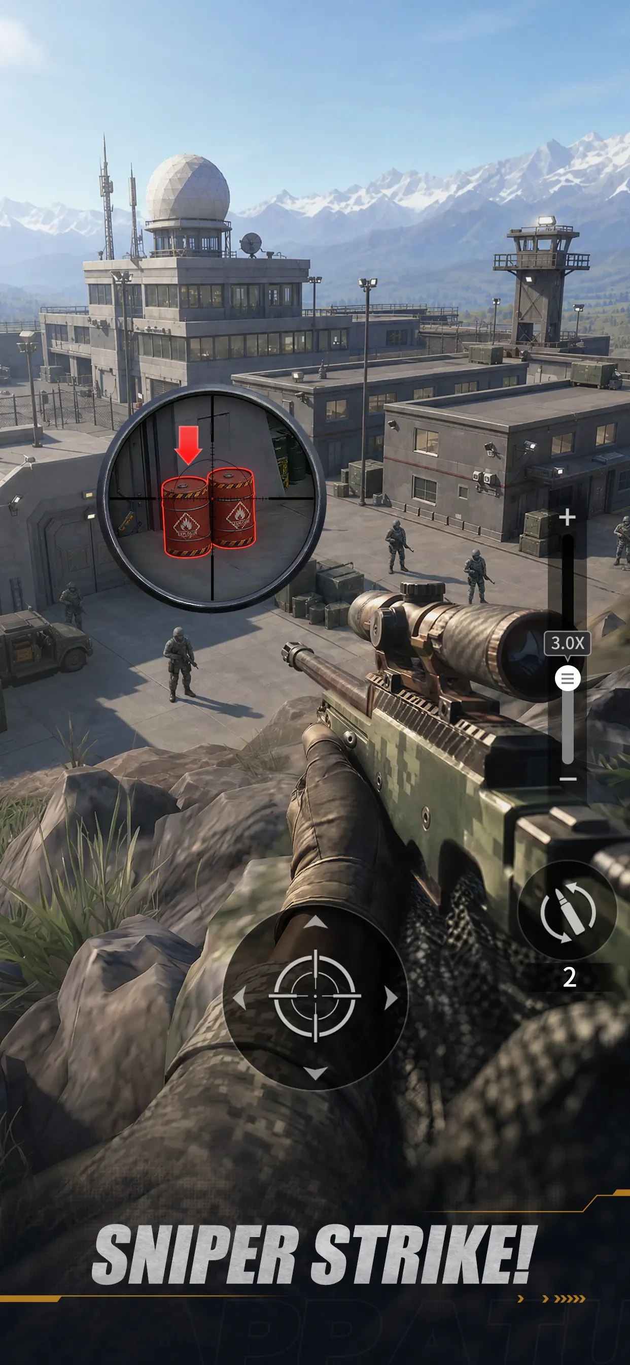 Warline: Sniper Strike app store screenshot 3 — Games (iOS)