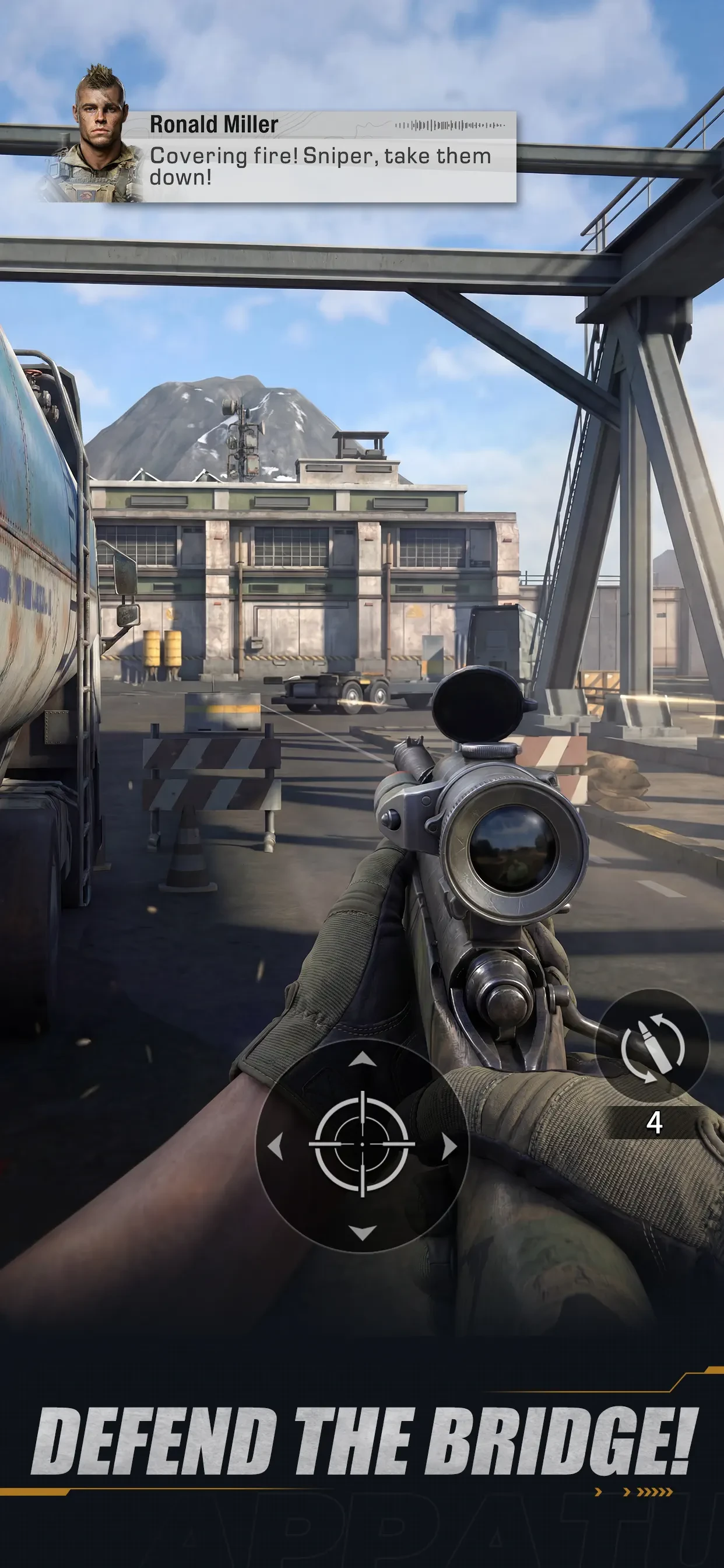 Warline: Sniper Strike app store screenshot 4 — Games (iOS)