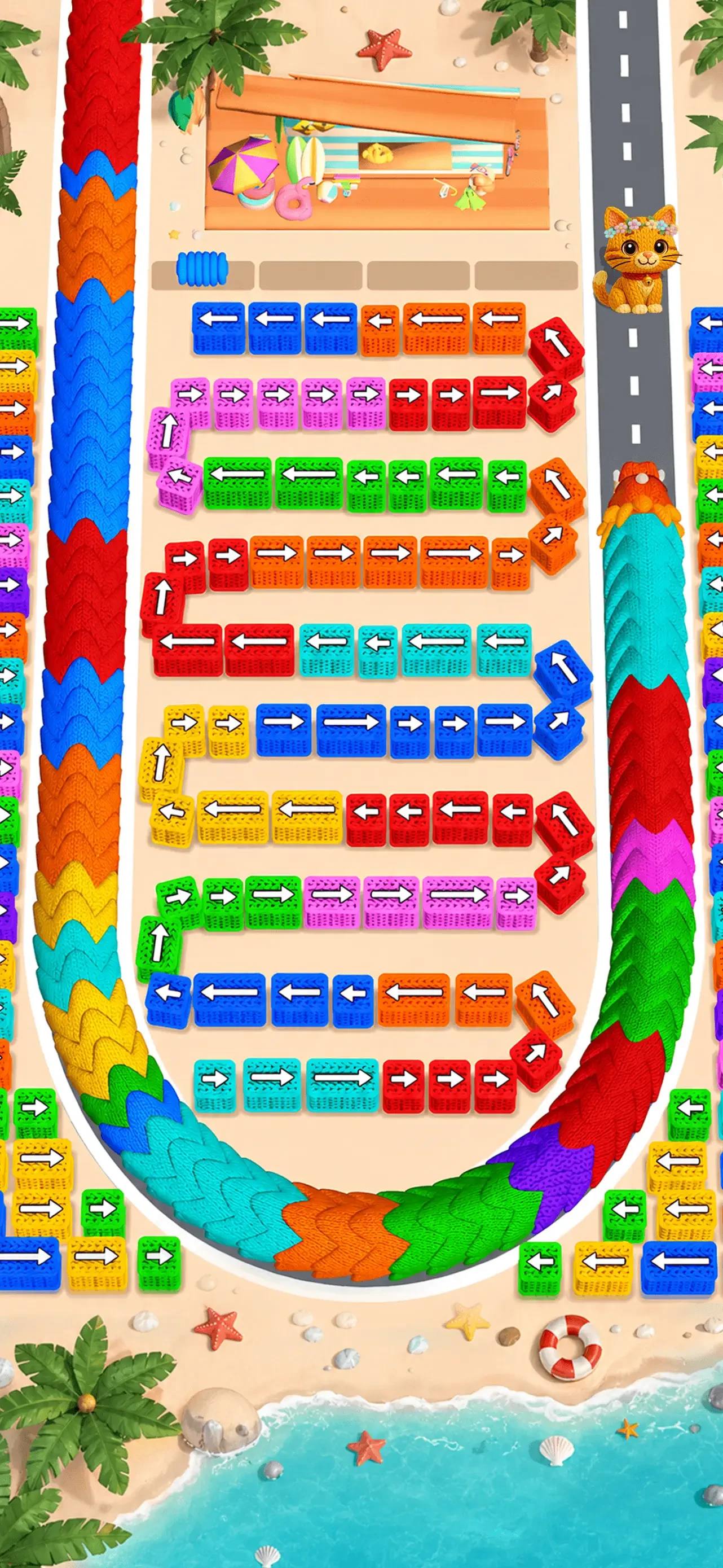 Wool Crush™-Escape Traffic Jam app store screenshot 2 — Games (iOS)