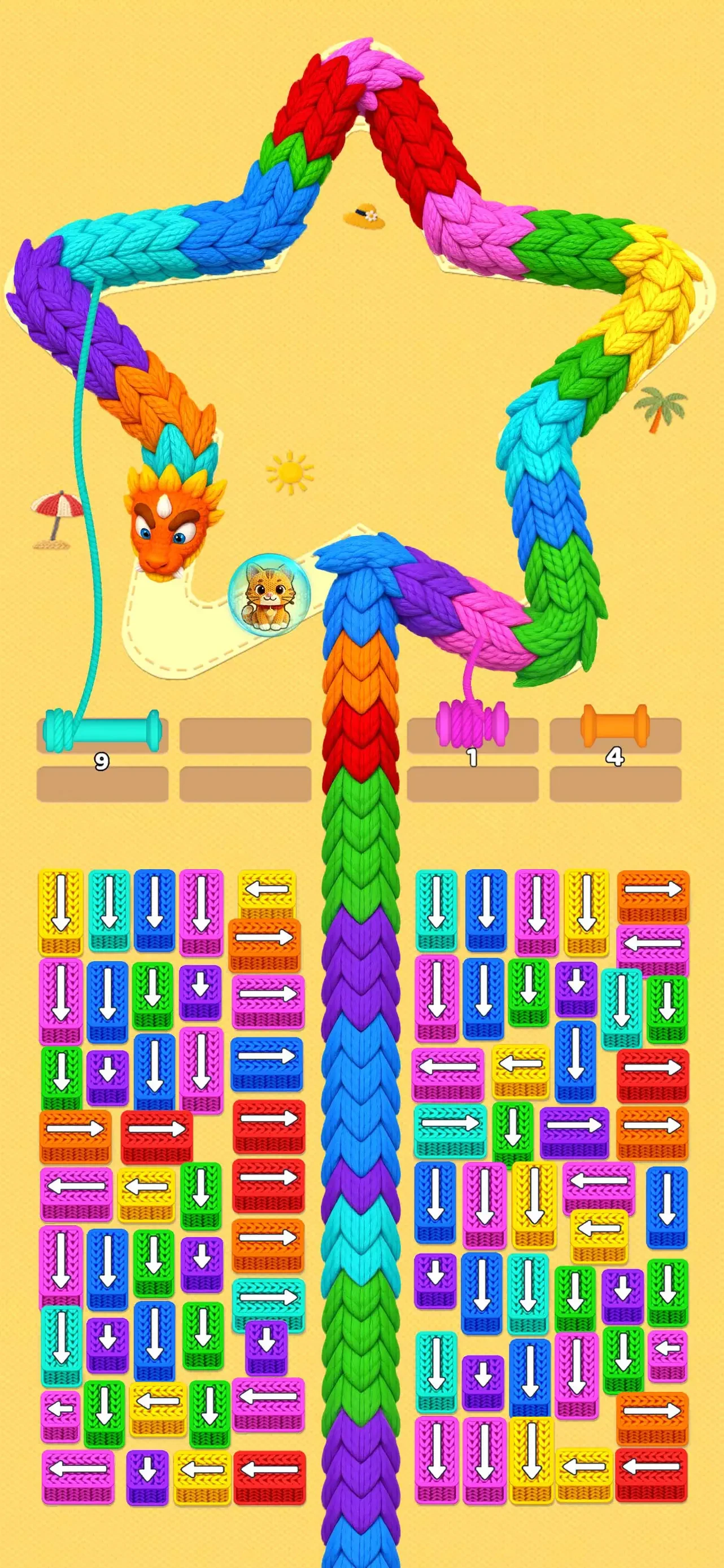 Wool Crush™-Escape Traffic Jam app store screenshot 4 — Games (iOS)