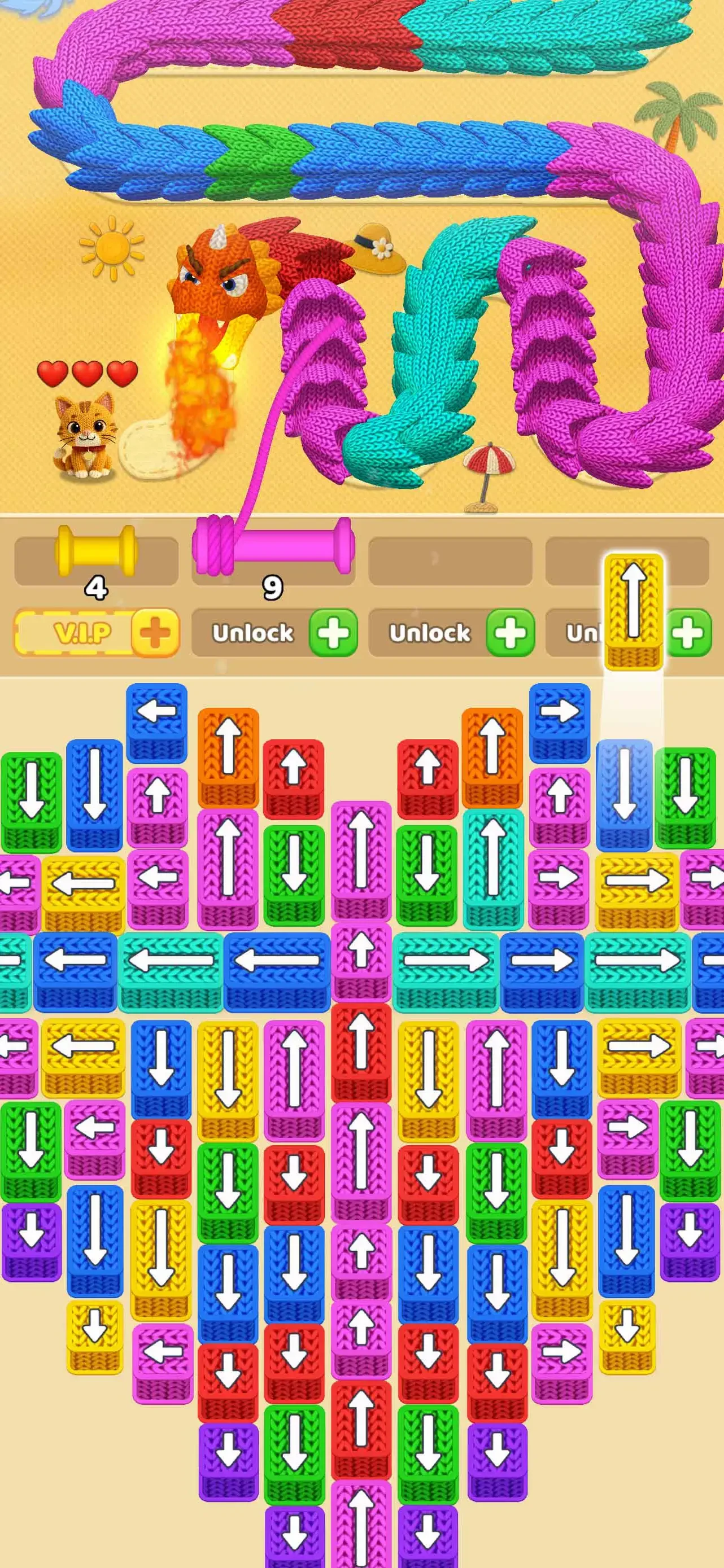 Wool Crush™-Escape Traffic Jam app store screenshot 7 — Games (iOS)