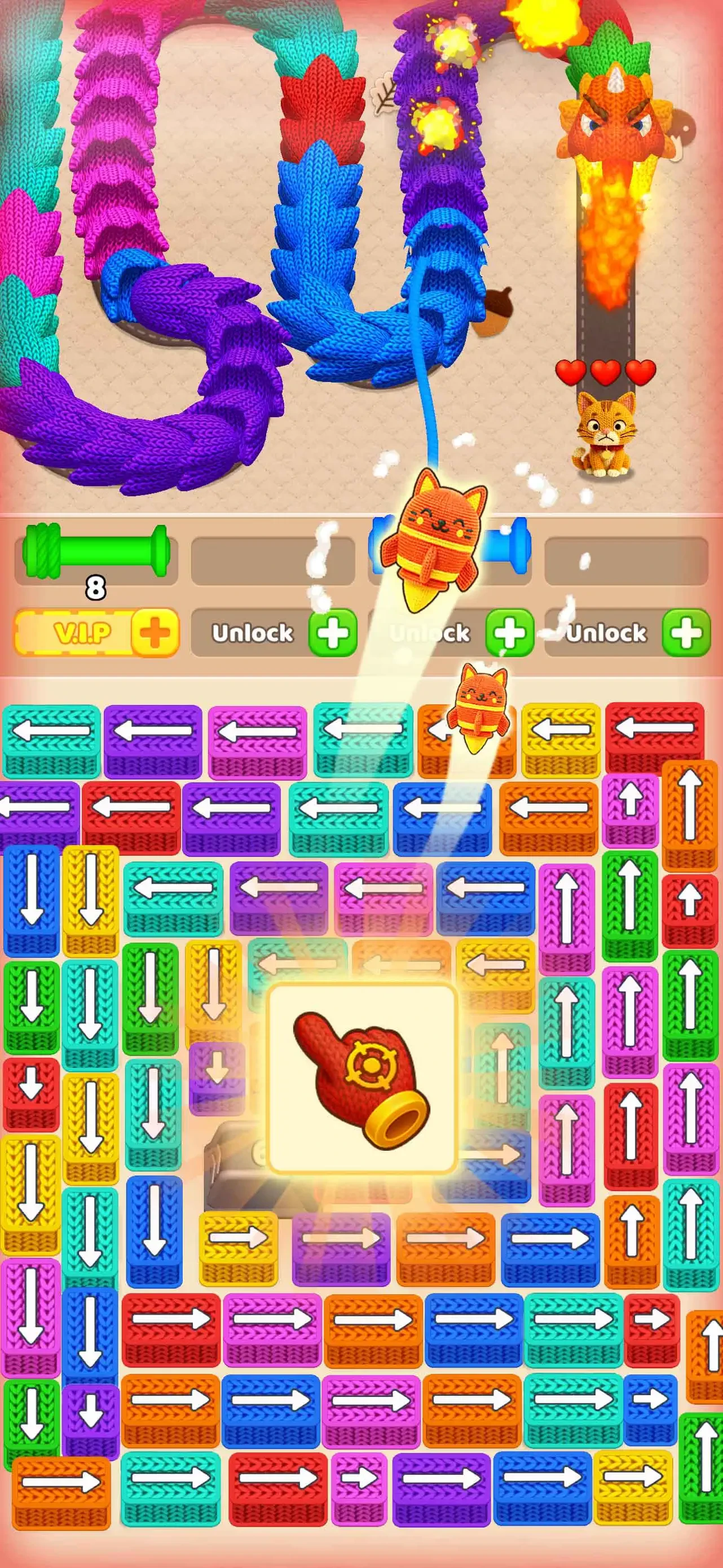 Wool Crush™-Escape Traffic Jam app store screenshot 8 — Games (iOS)