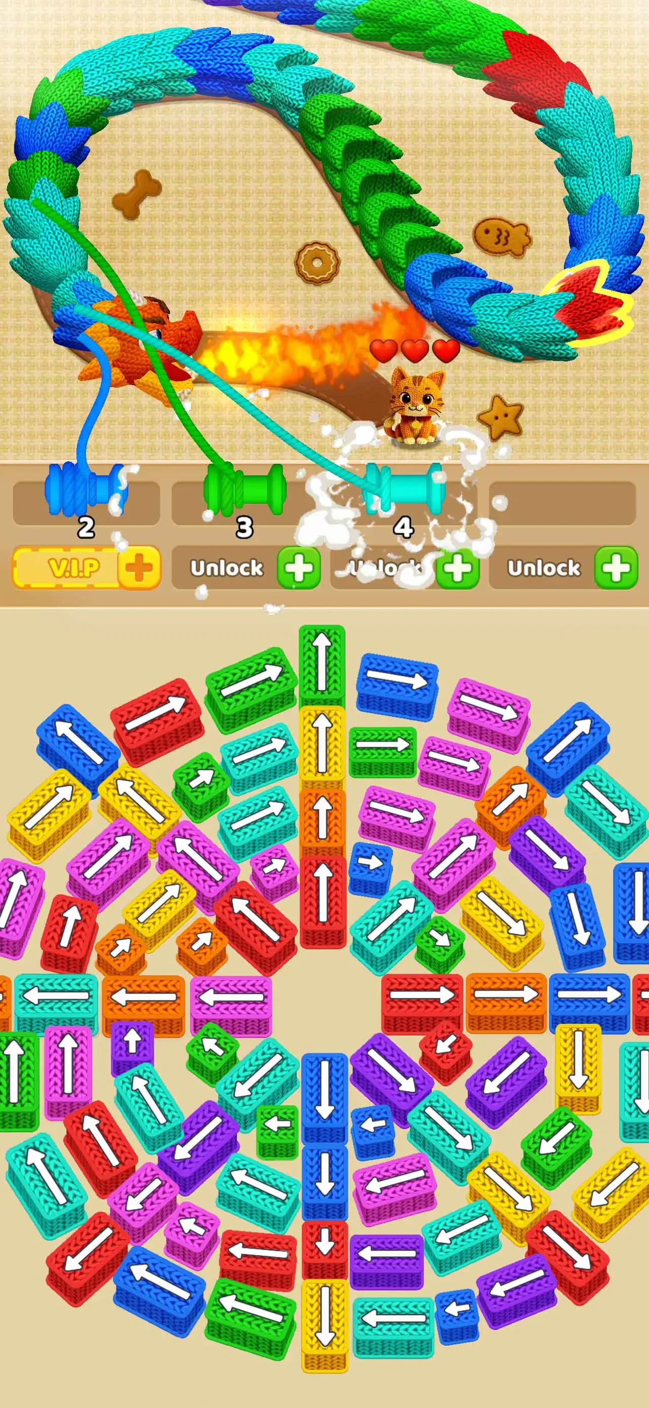 Wool Crush™-Escape Traffic Jam app store screenshot 9 — Games (iOS)