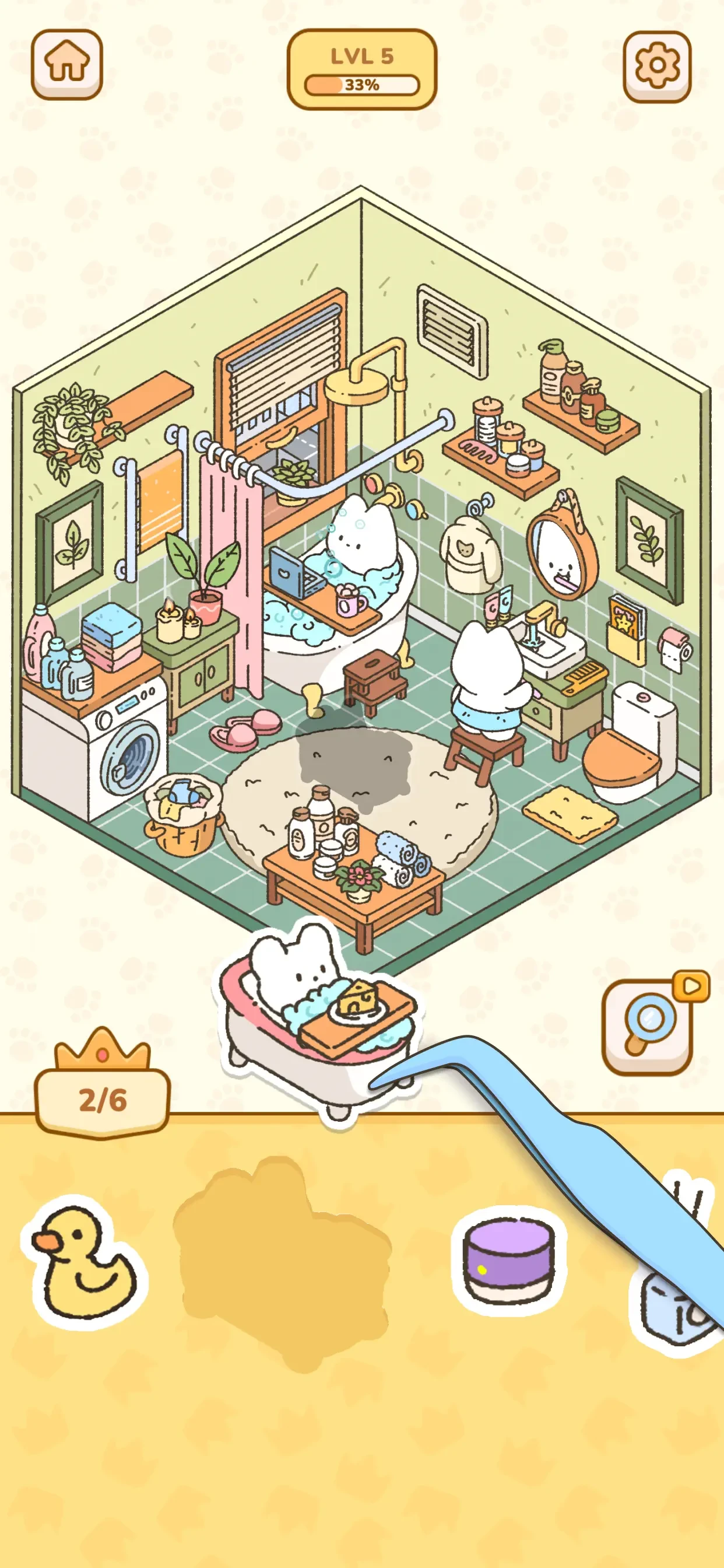 My Sticker Room - Decor Game app store screenshot 5 — Games (iOS)