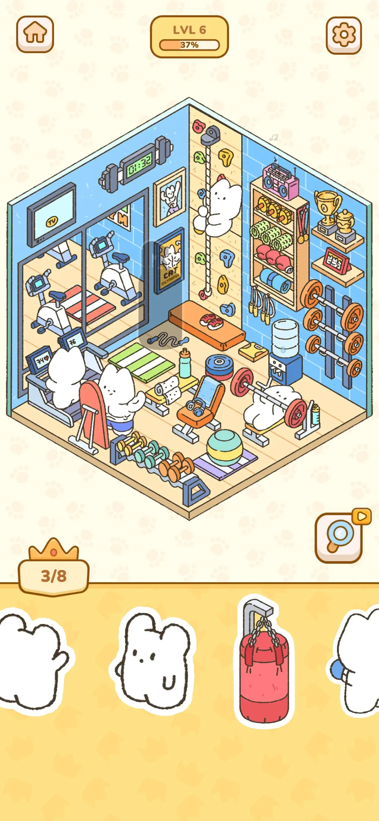 My Sticker Room - Decor Game app store screenshot 6 — Games (iOS)