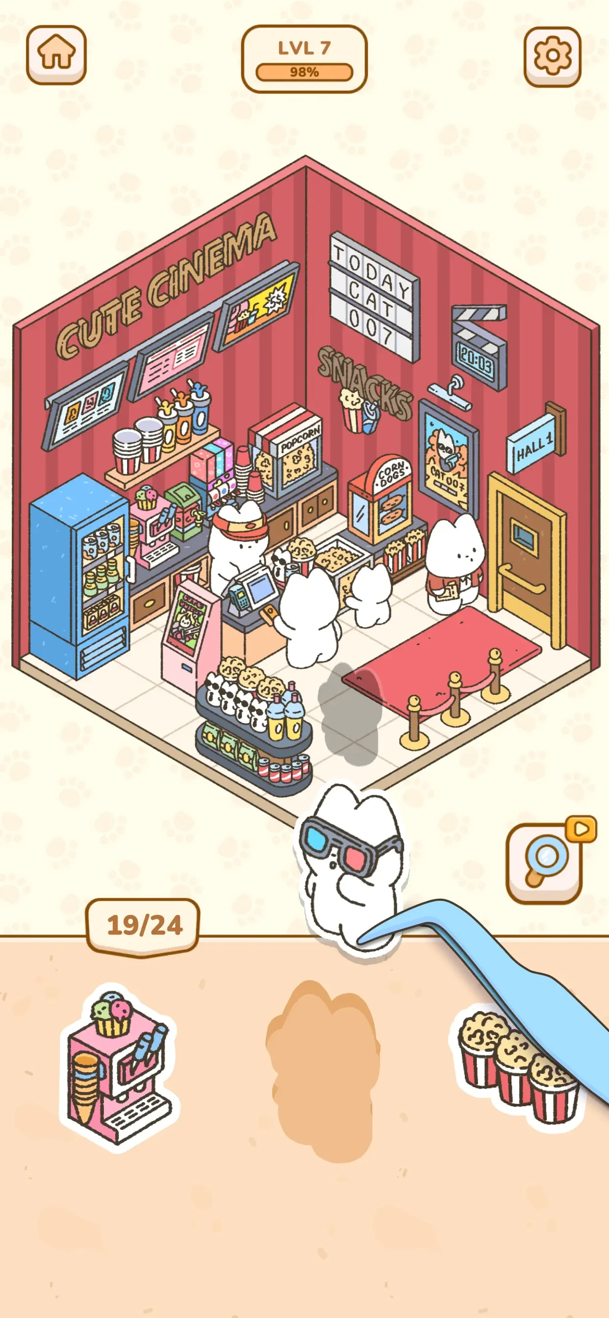 My Sticker Room - Decor Game app store screenshot 7 — Games (iOS)