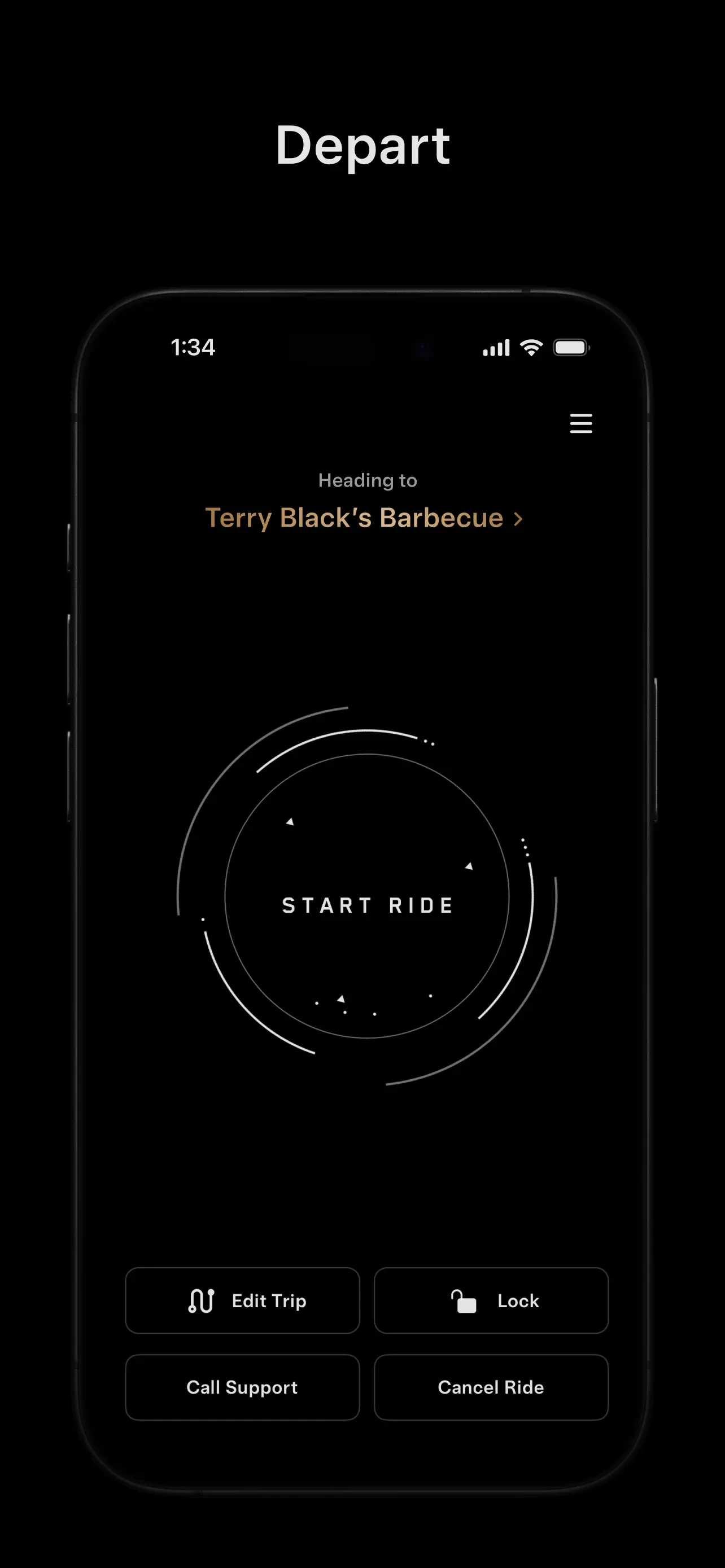 Tesla Robotaxi app store screenshot 3 — Unknown (iOS)
