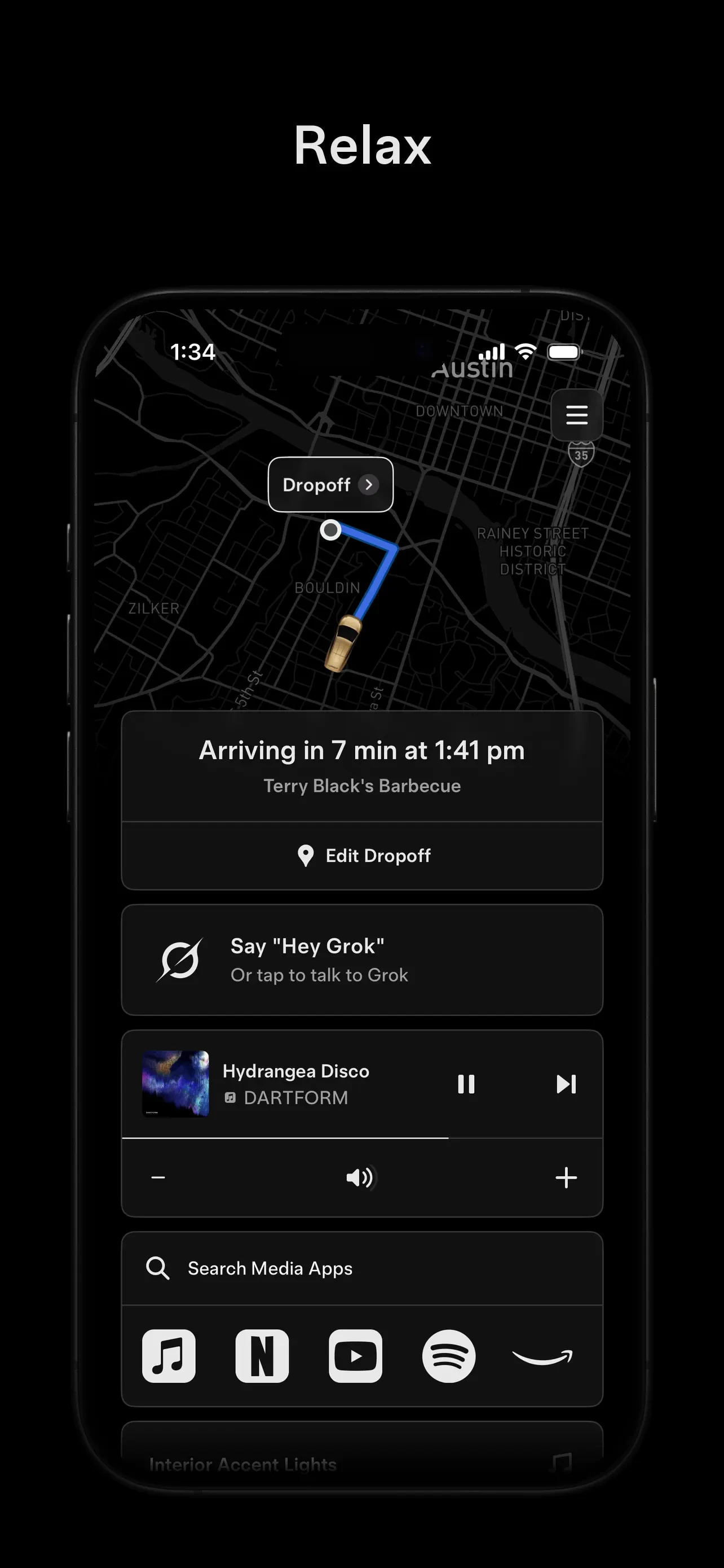Tesla Robotaxi app store screenshot 5 — Unknown (iOS)