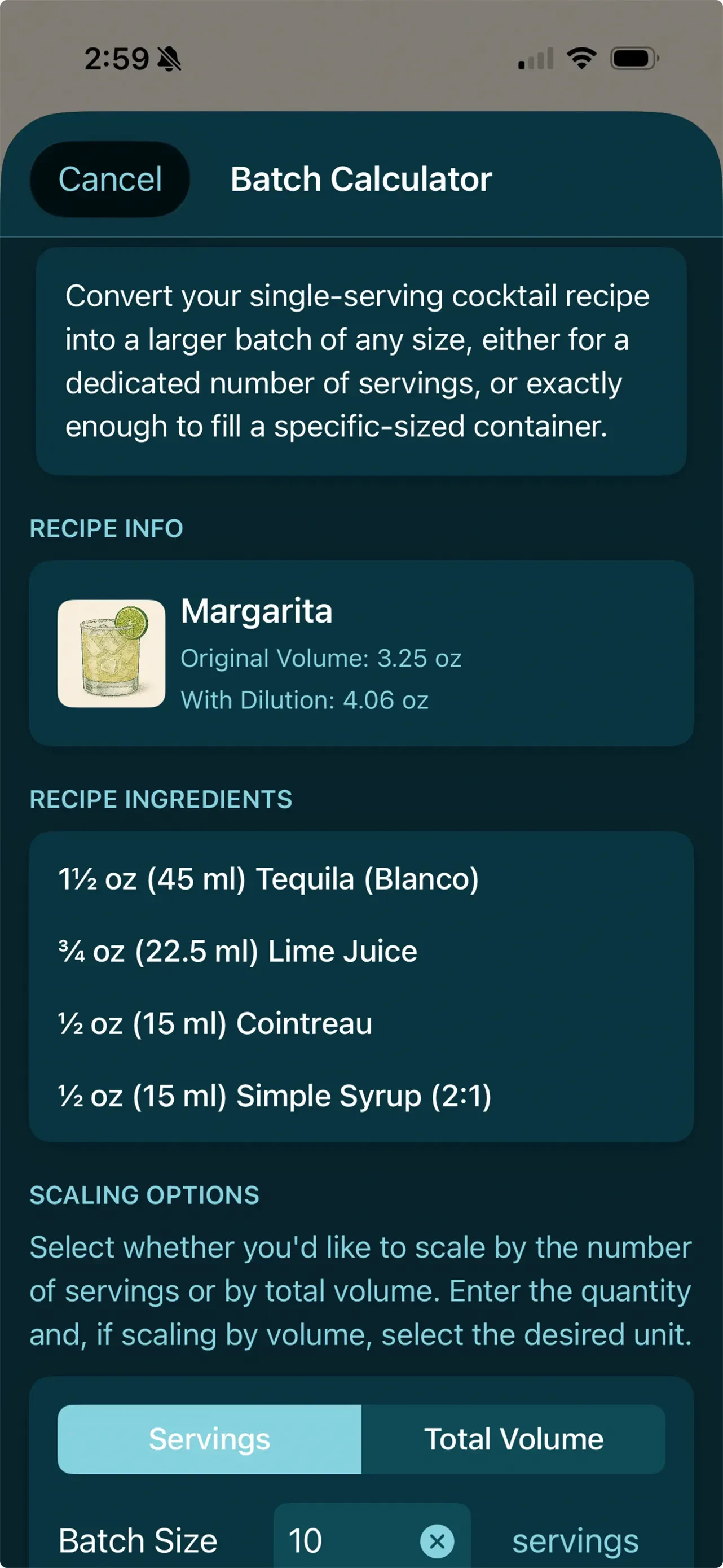 Bevnap: Cocktail Recipes app store screenshot 6 — Food & Drink (iOS)