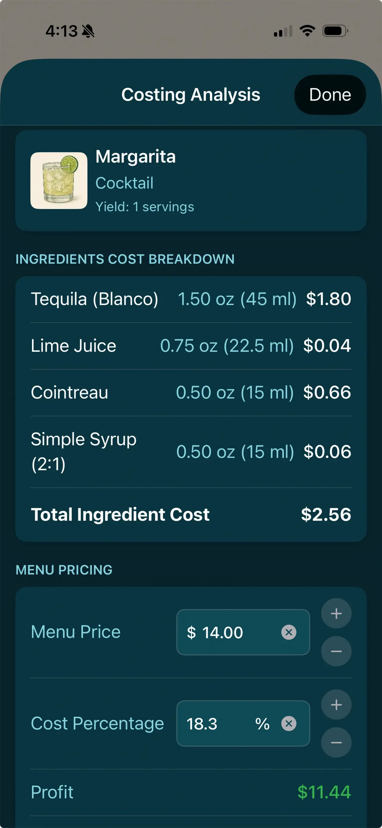 Bevnap: Cocktail Recipes app store screenshot 7 — Food & Drink (iOS)