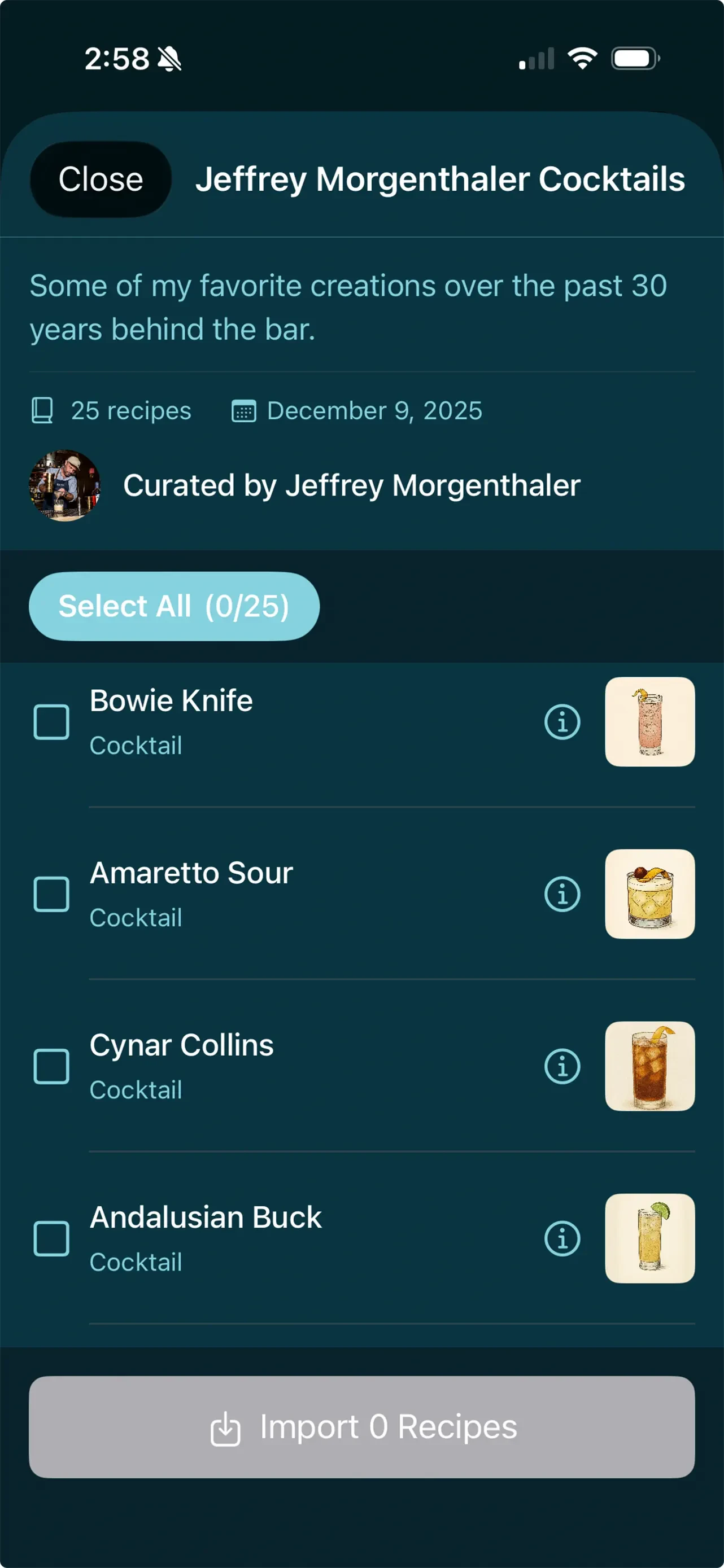 Bevnap: Cocktail Recipes app store screenshot 9 — Food & Drink (iOS)