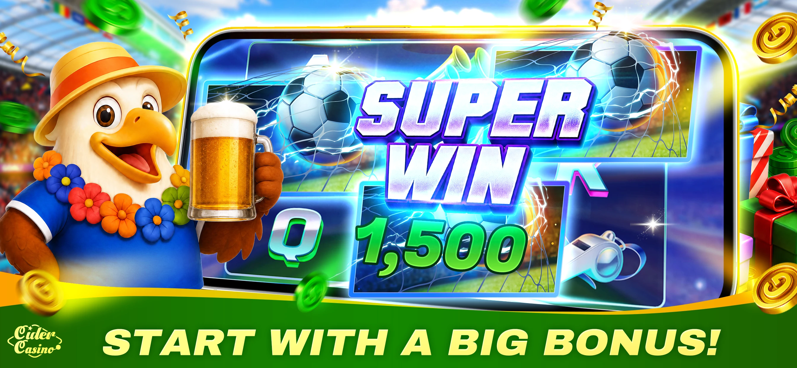 Cider Casino - Real Money app store screenshot 3 — Games (iOS)
