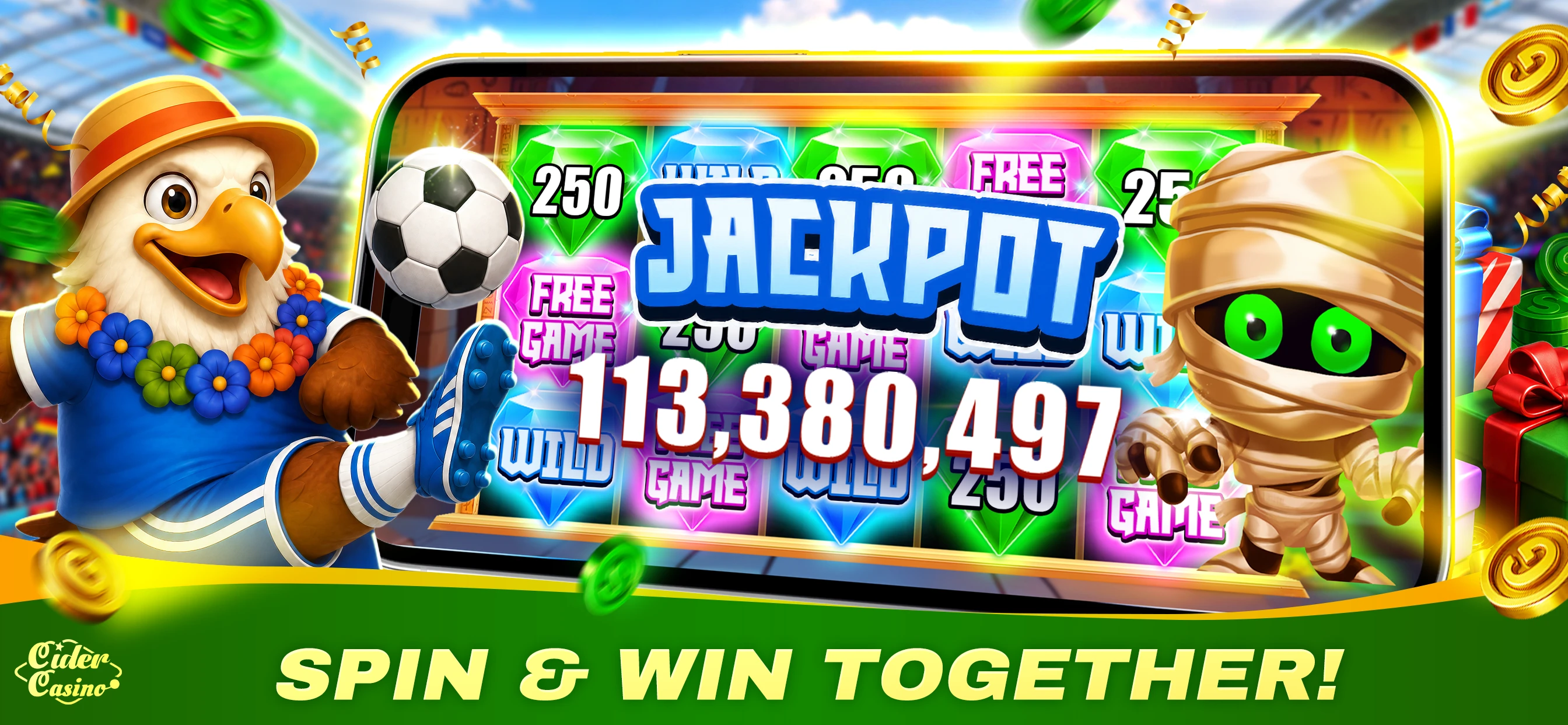 Cider Casino - Real Money app store screenshot 5 — Games (iOS)