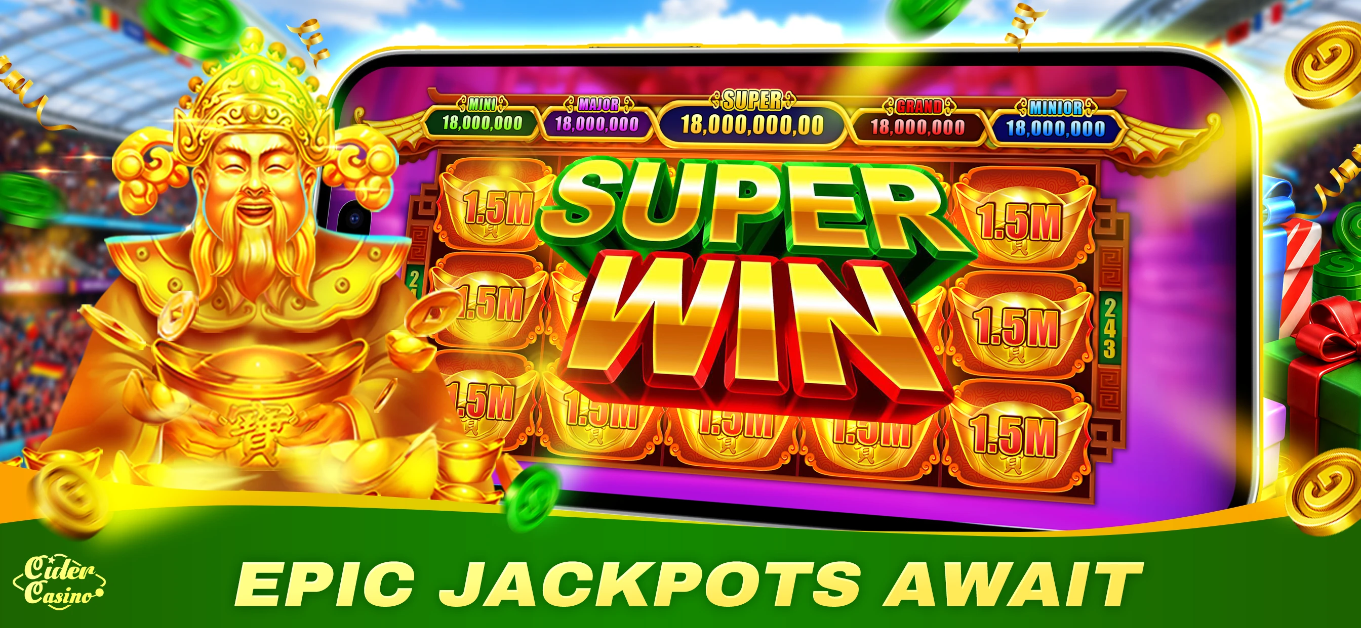 Cider Casino - Real Money app store screenshot 6 — Games (iOS)
